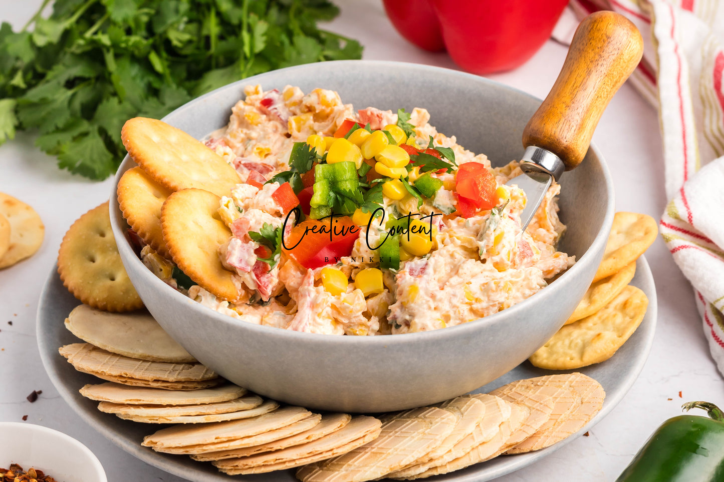 Cream Cheese Corn Dip - Set 1 of 2