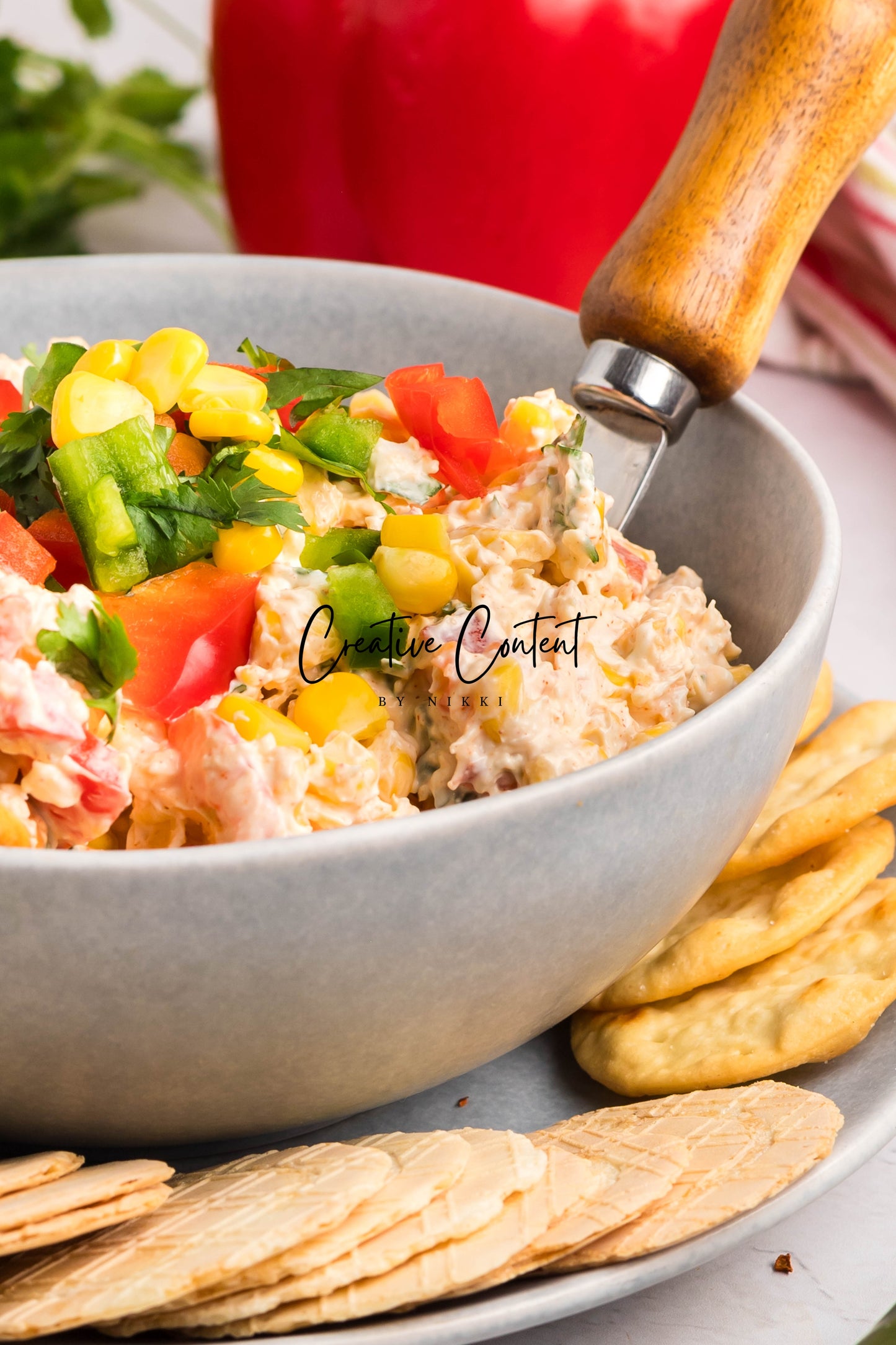 Cream Cheese Corn Dip - Set 1 of 2