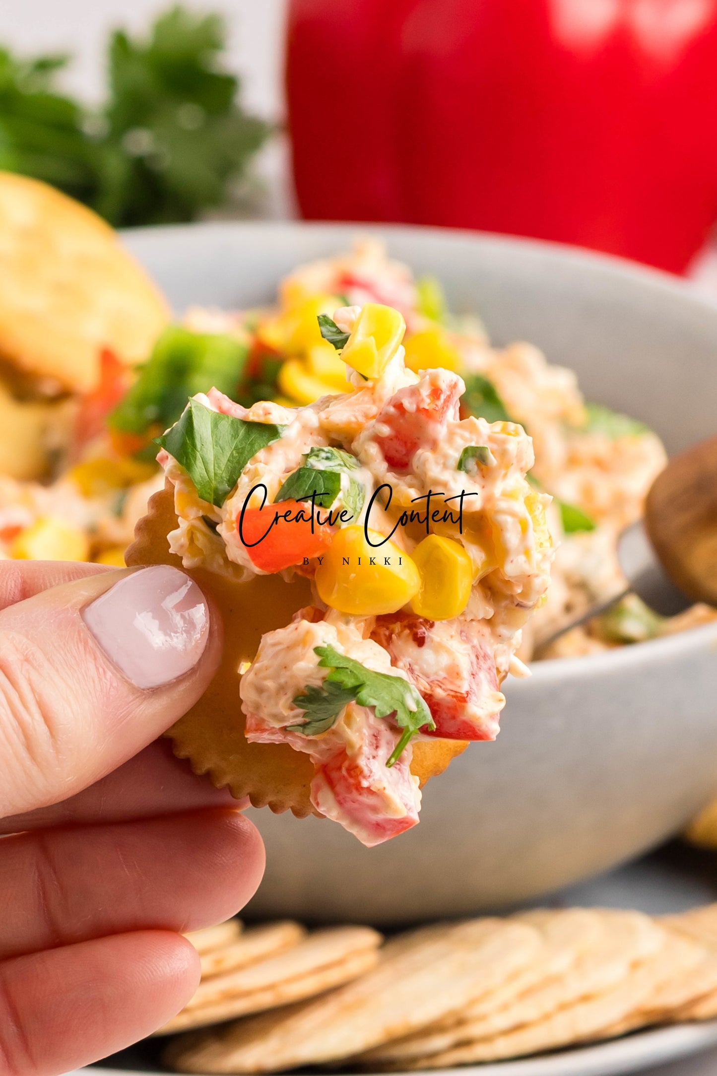Cream Cheese Corn Dip - Set 1 of 2