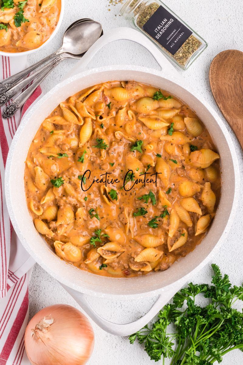 Creamy Beef Pasta - Exclusive