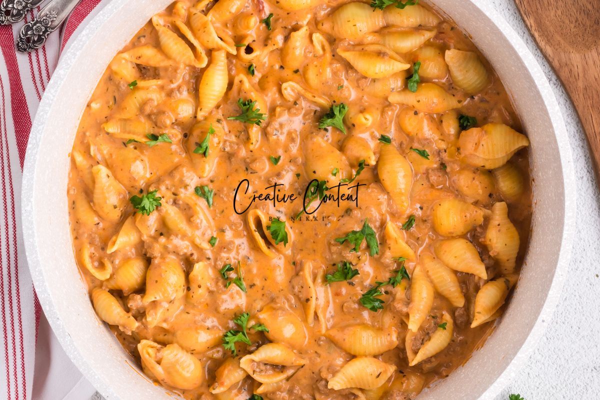 Creamy Beef Pasta - Exclusive