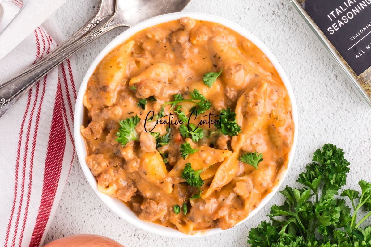 Creamy Beef Pasta - Exclusive