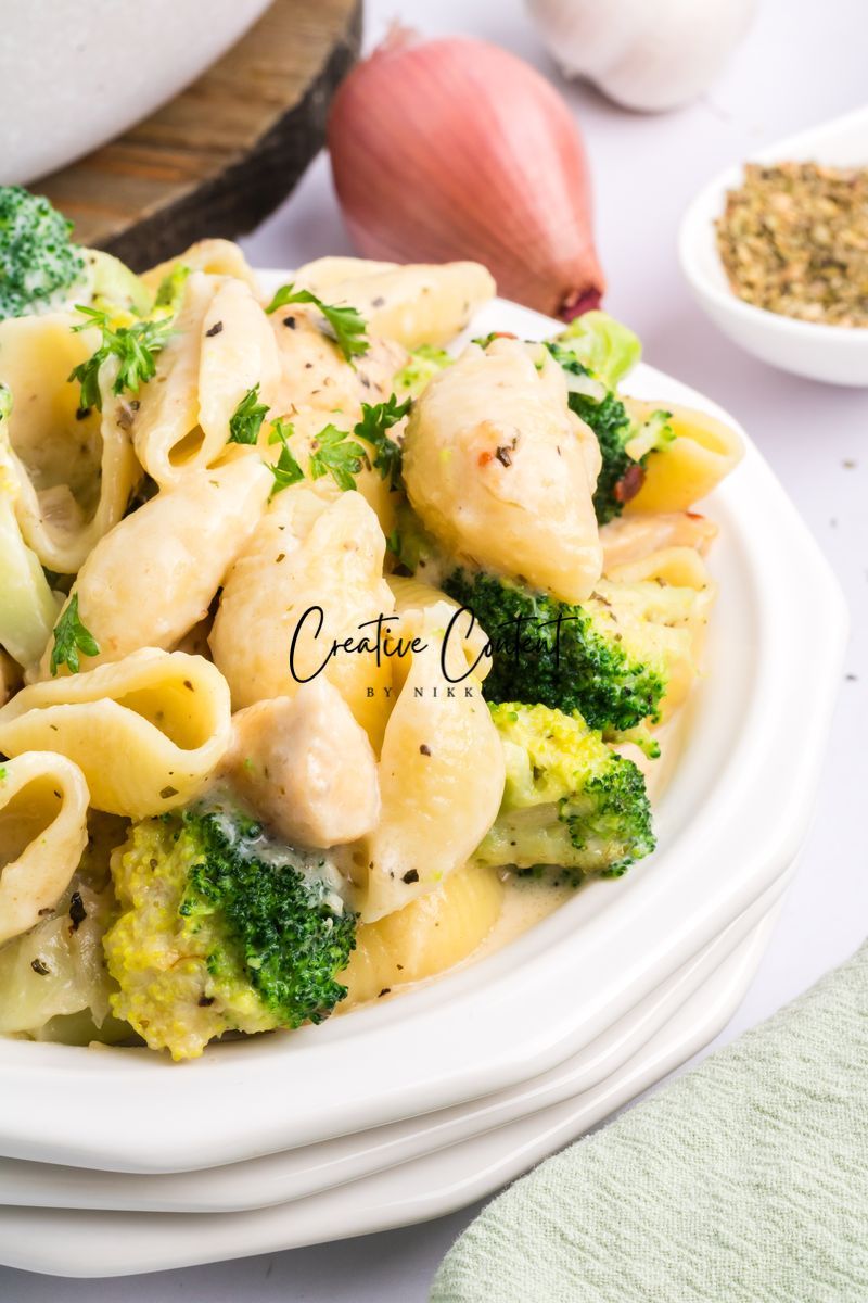 Creamy Broccoli Pasta With Chicken - Exclusive