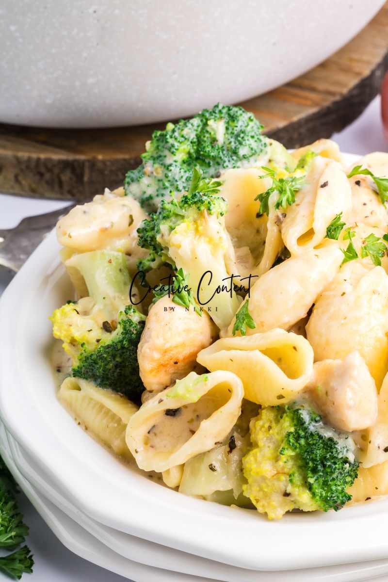 Creamy Broccoli Pasta With Chicken - Exclusive