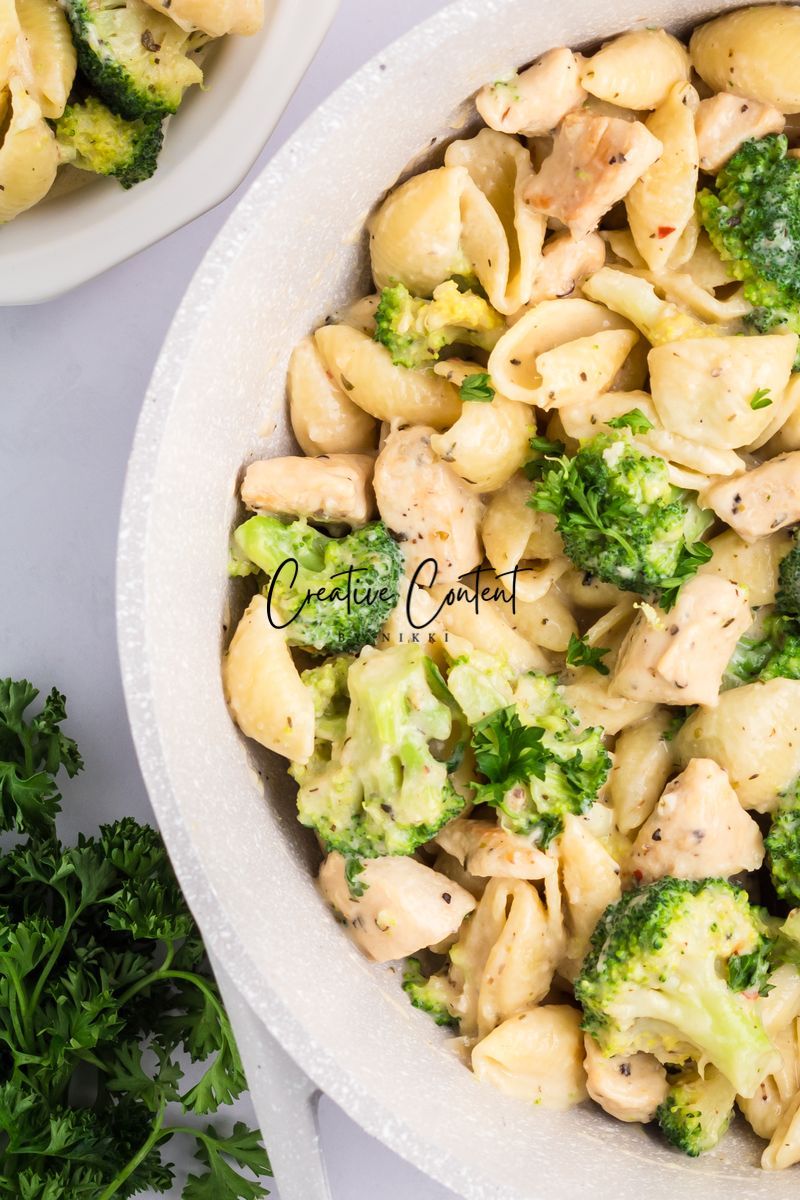 Creamy Broccoli Pasta With Chicken - Exclusive