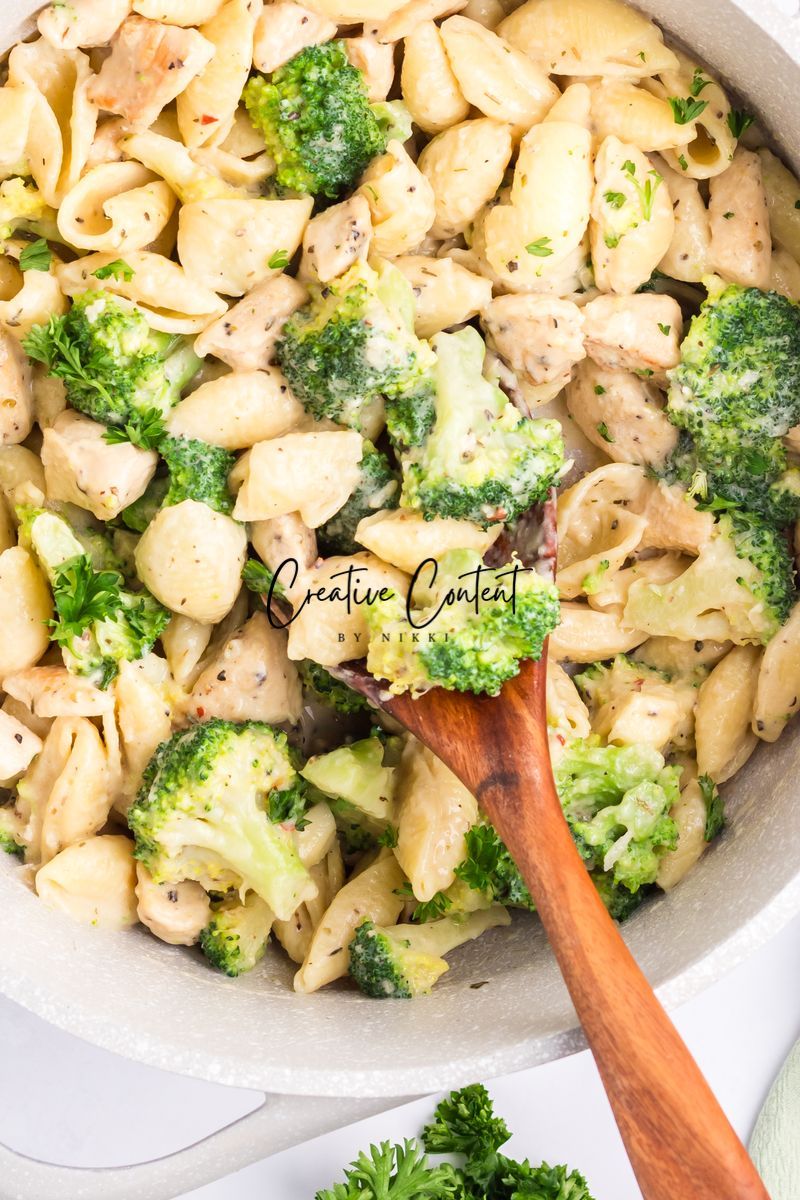 Creamy Broccoli Pasta With Chicken - Exclusive