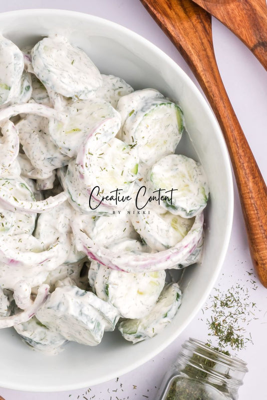 Creamy Cucumber Salad - Set 1 of 2