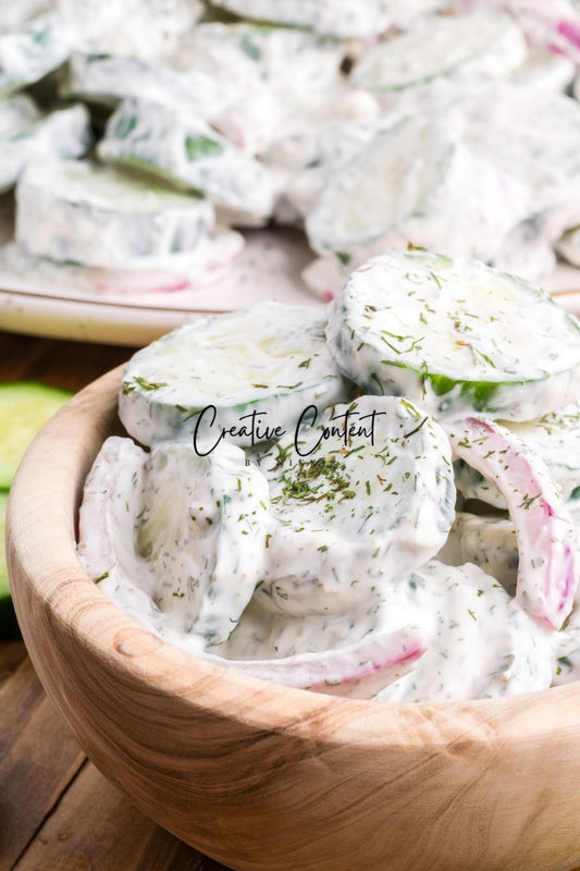 Creamy Cucumber Salad - Set 2 of 2
