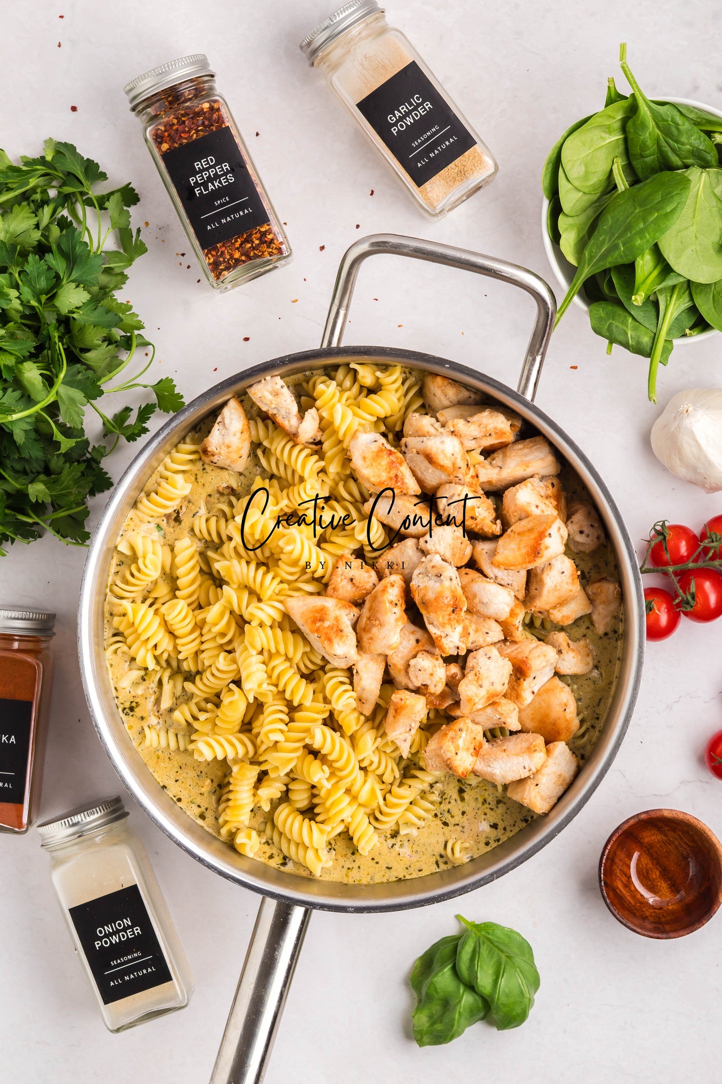Creamy Pasta Pesto Chicken - Exclusive