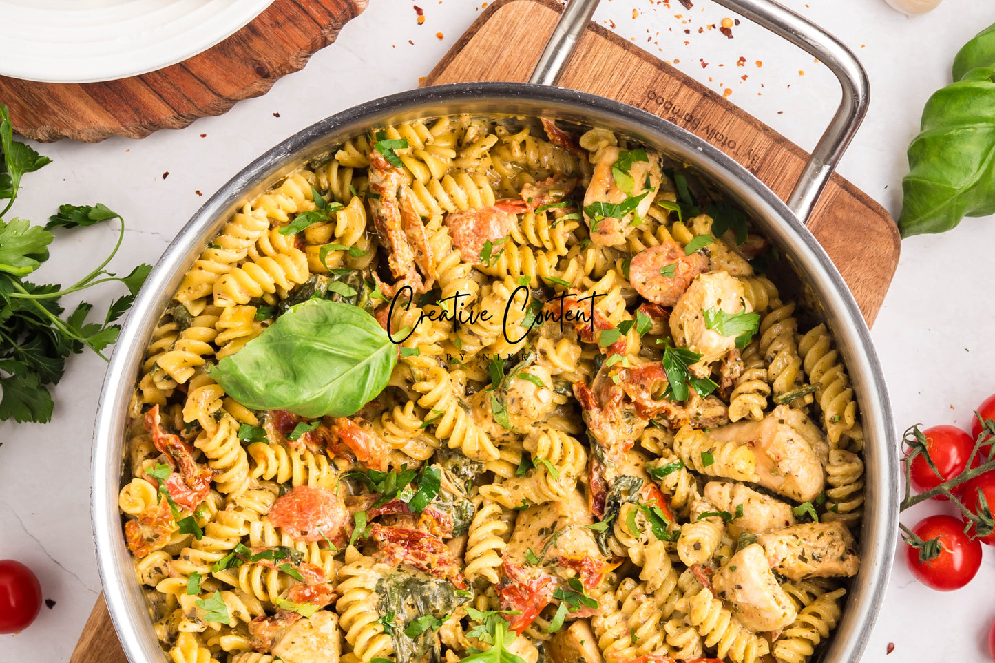 Creamy Pasta Pesto Chicken - Exclusive