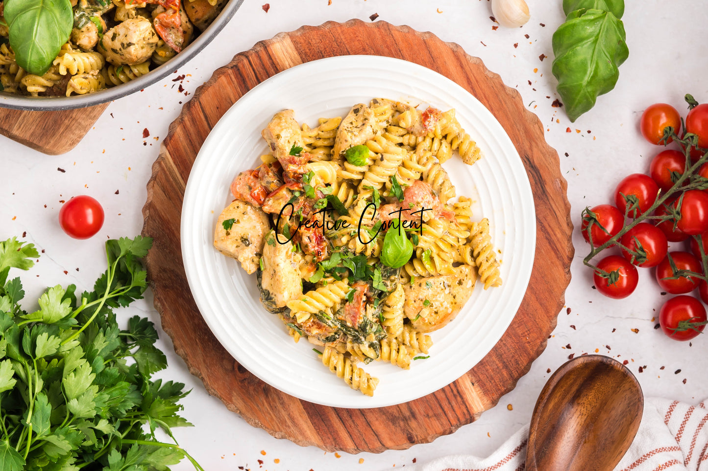 Creamy Pasta Pesto Chicken - Exclusive