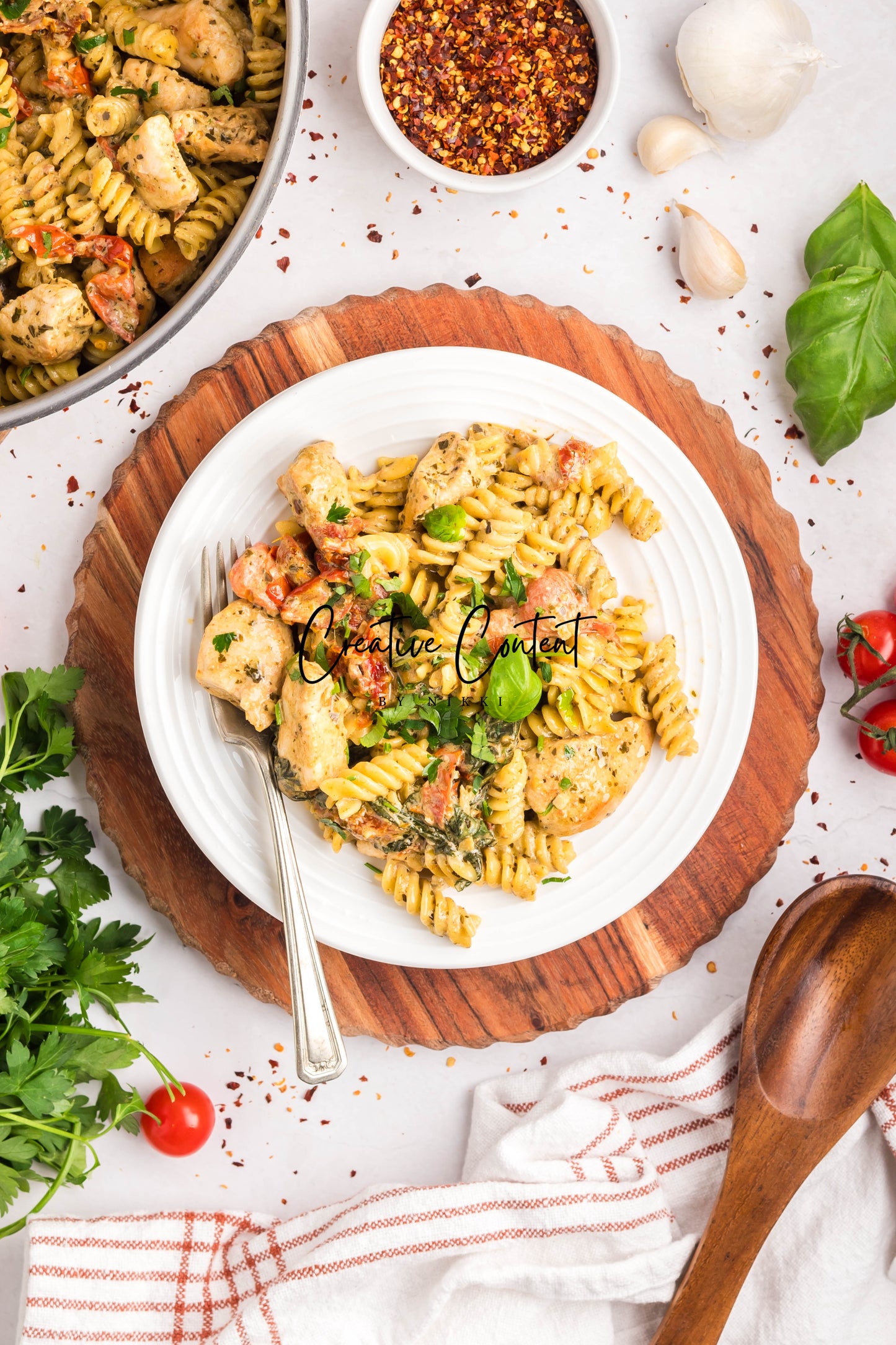 Creamy Pasta Pesto Chicken - Exclusive