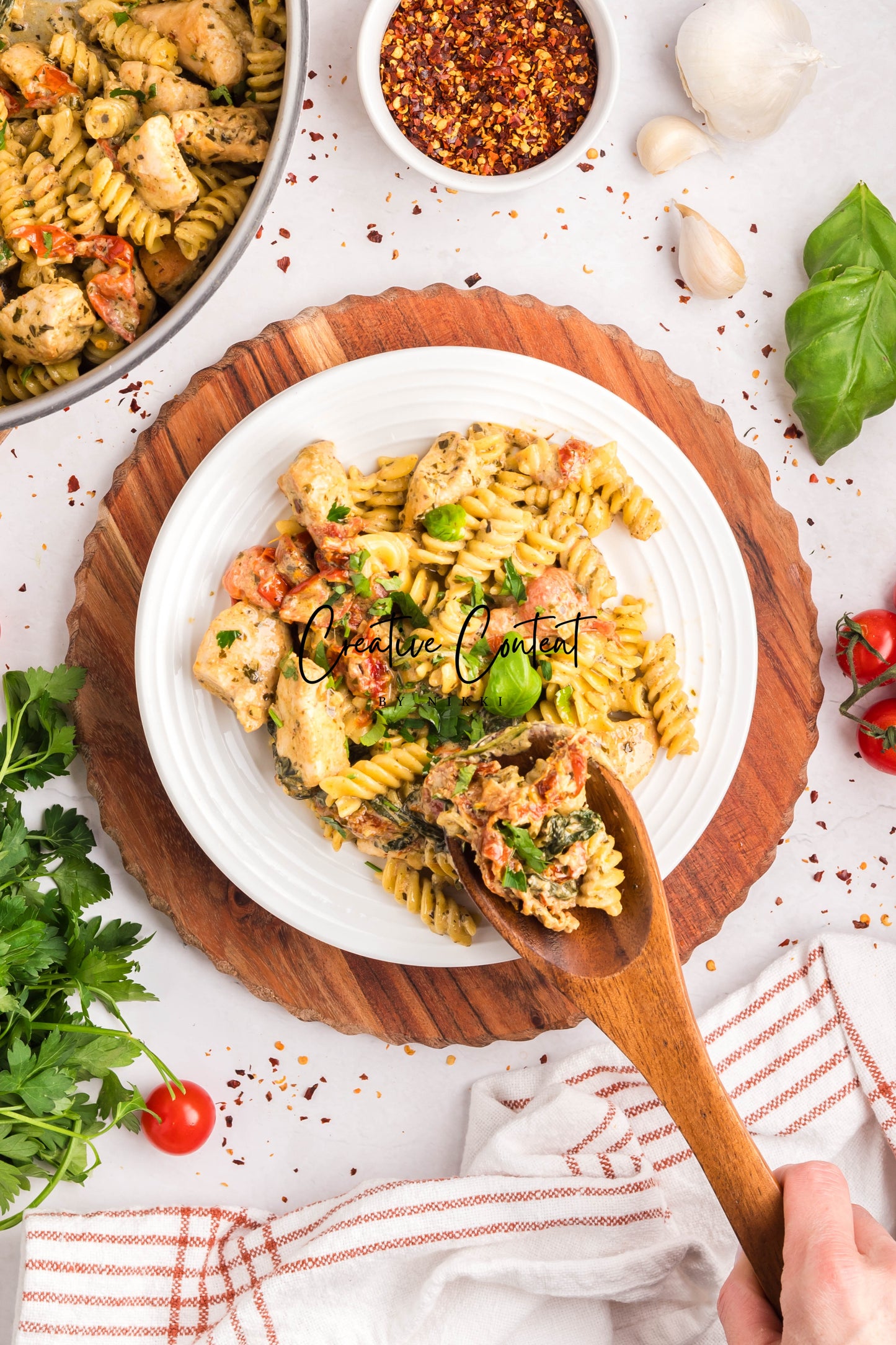Creamy Pasta Pesto Chicken - Exclusive