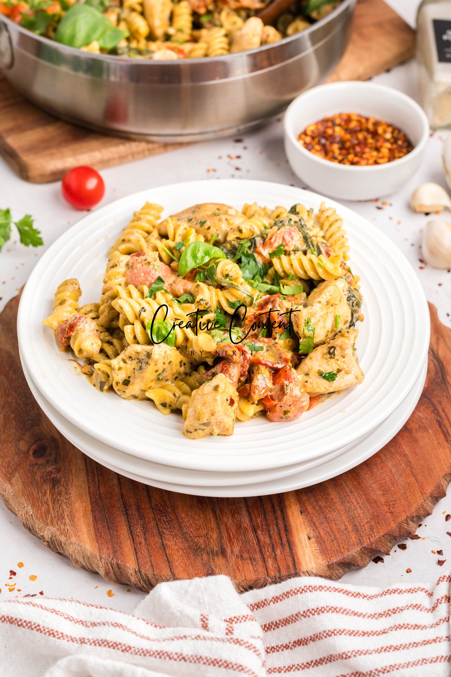 Creamy Pasta Pesto Chicken - Exclusive