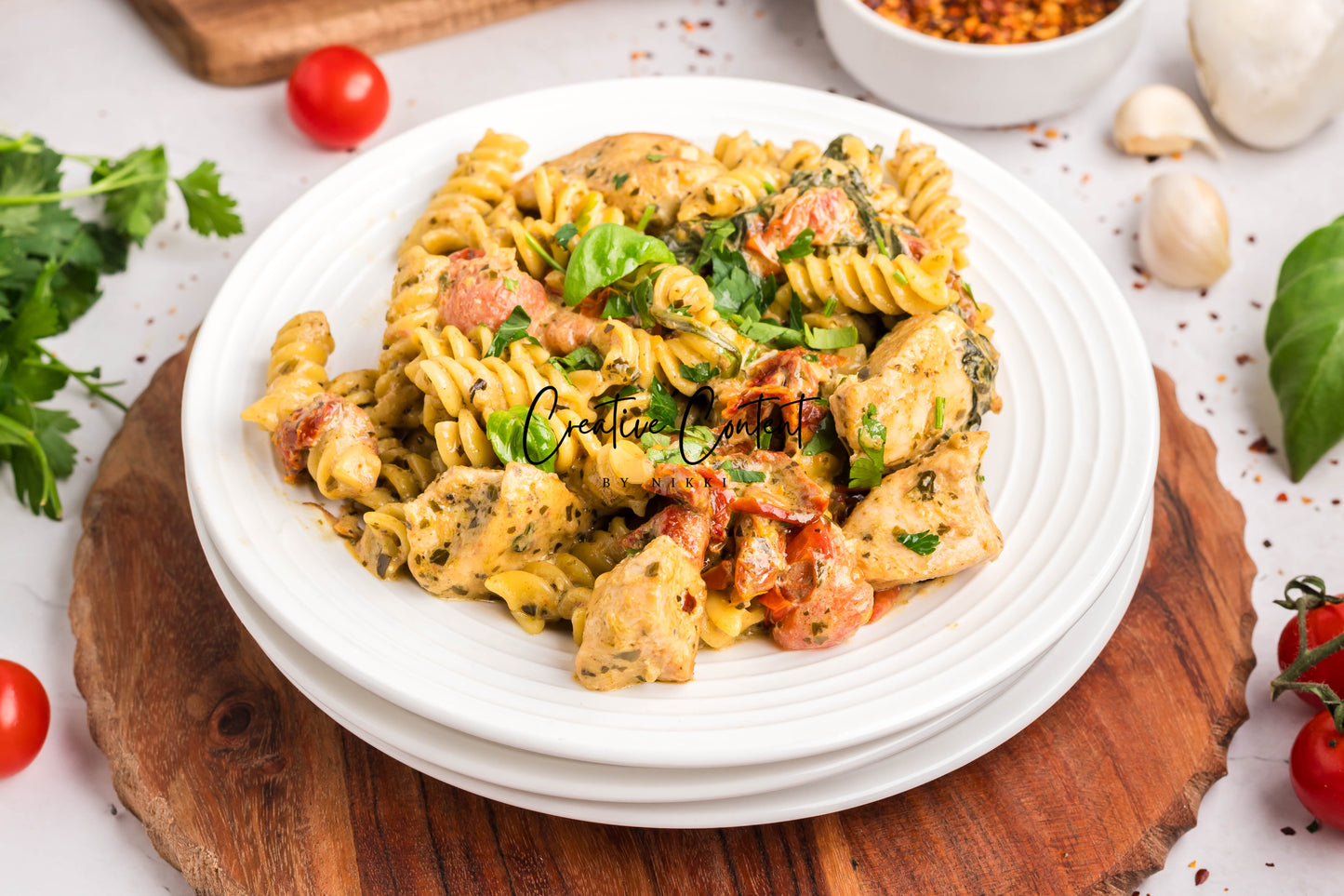 Creamy Pasta Pesto Chicken - Exclusive