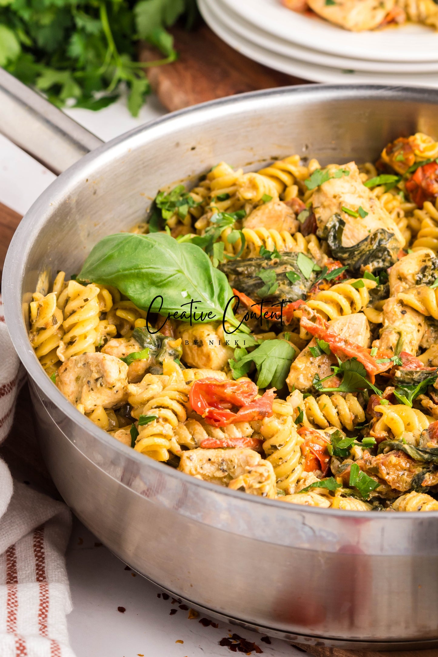 Creamy Pasta Pesto Chicken - Exclusive