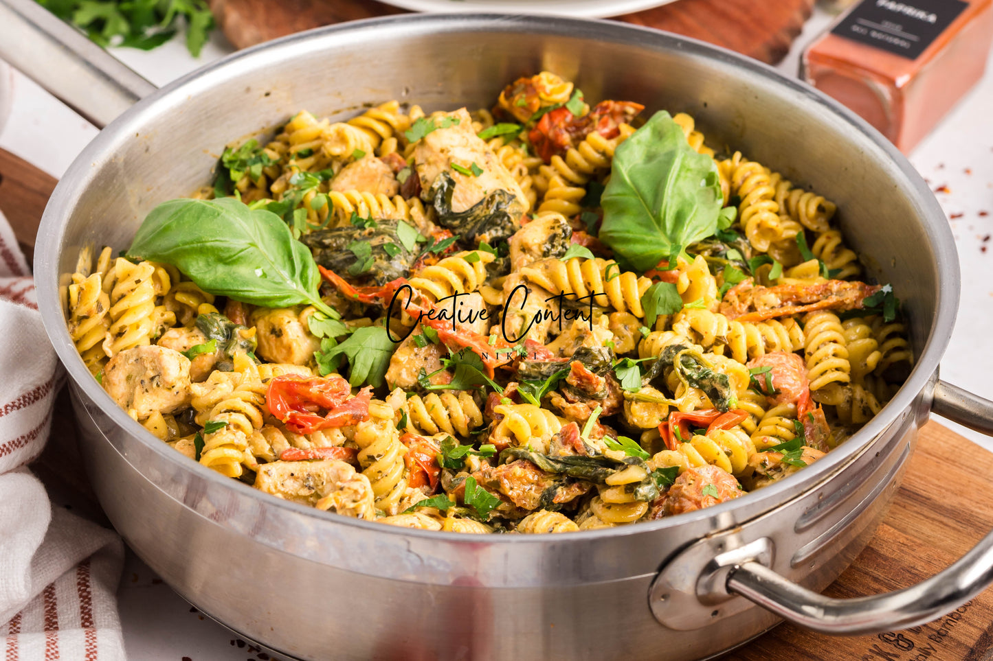 Creamy Pasta Pesto Chicken - Exclusive