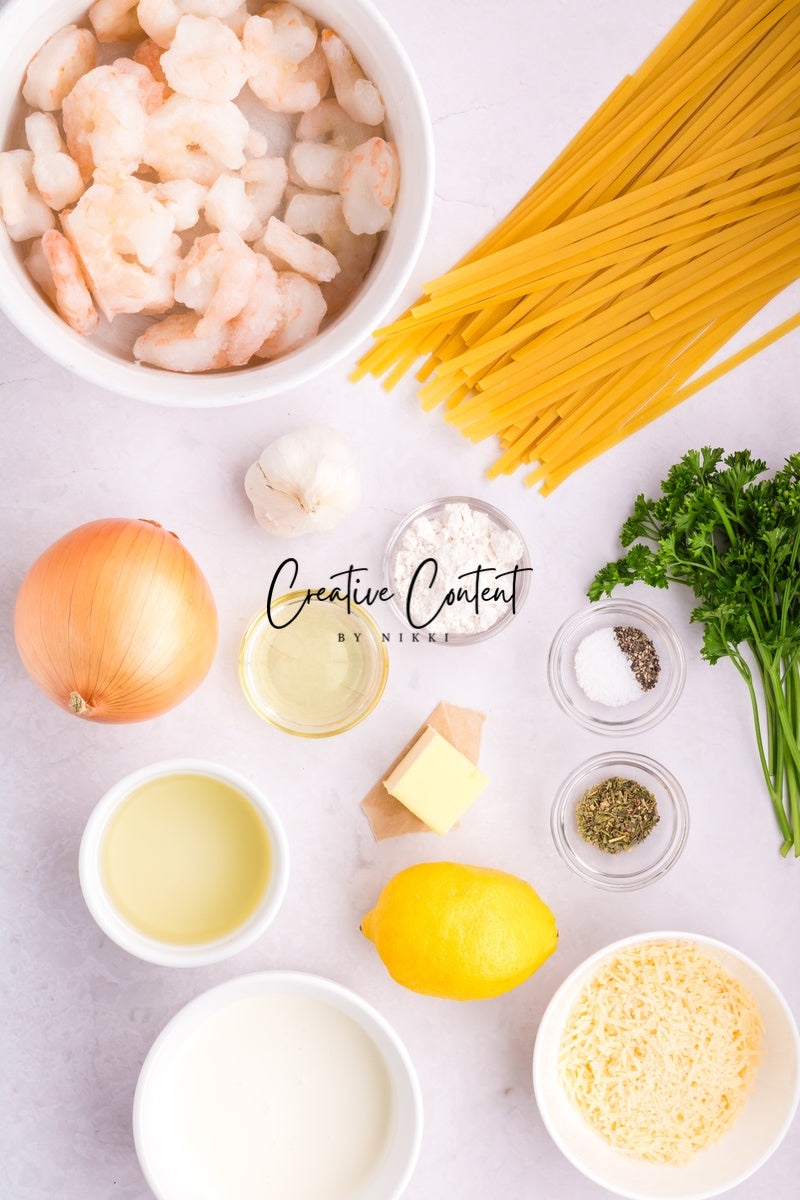 Creamy Shrimp Pasta - 1 of 2