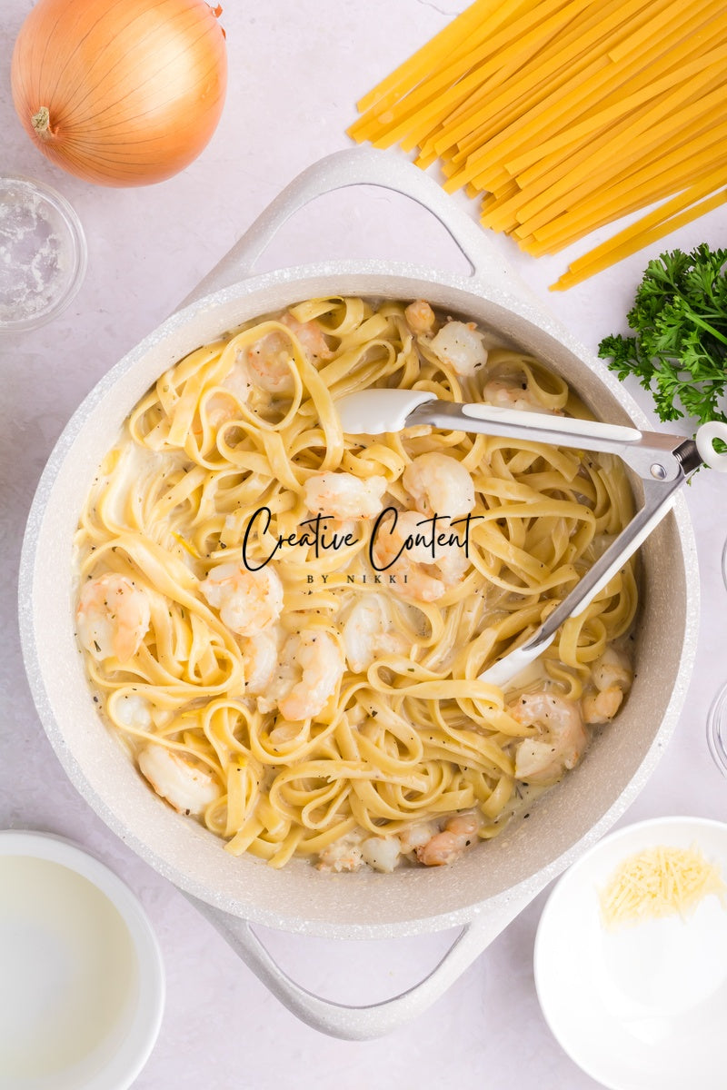 Creamy Shrimp Pasta - 1 of 2