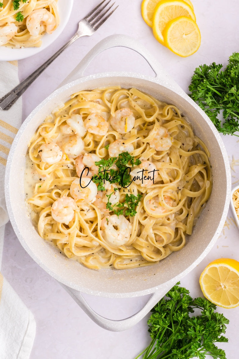 Creamy Shrimp Pasta - 1 of 2