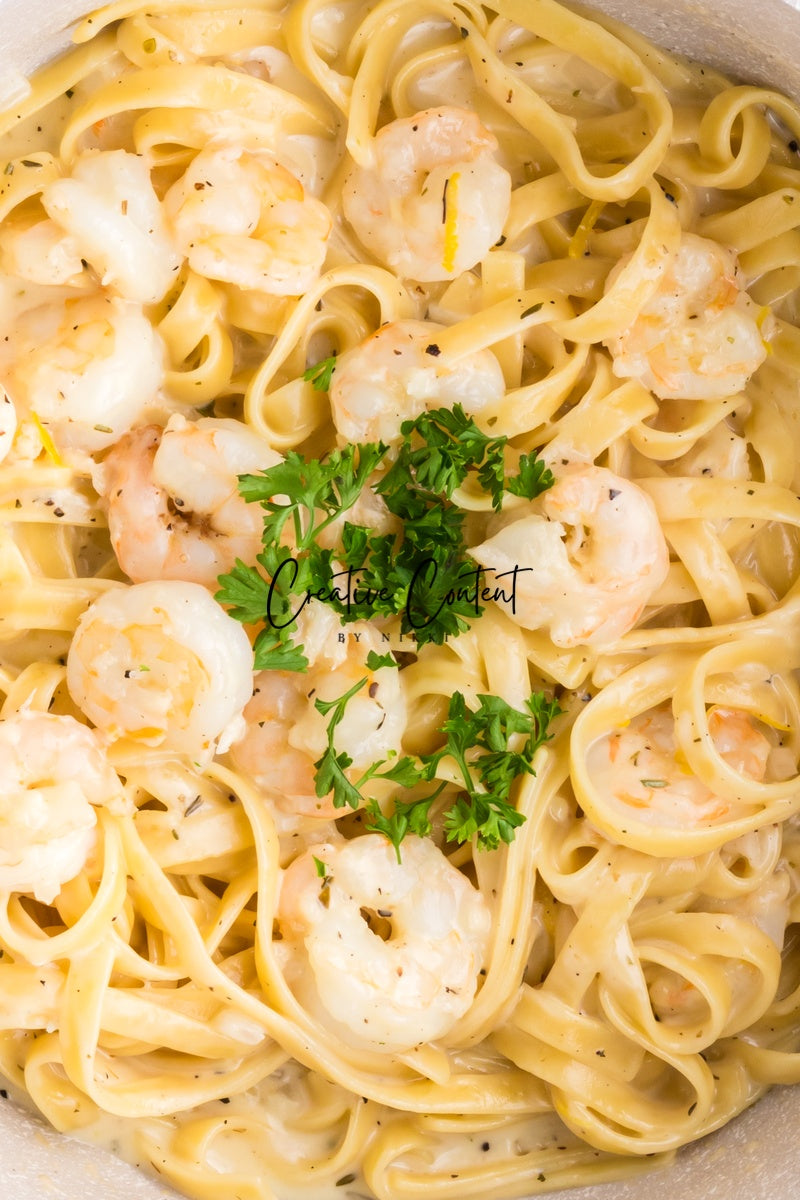 Creamy Shrimp Pasta - 1 of 2