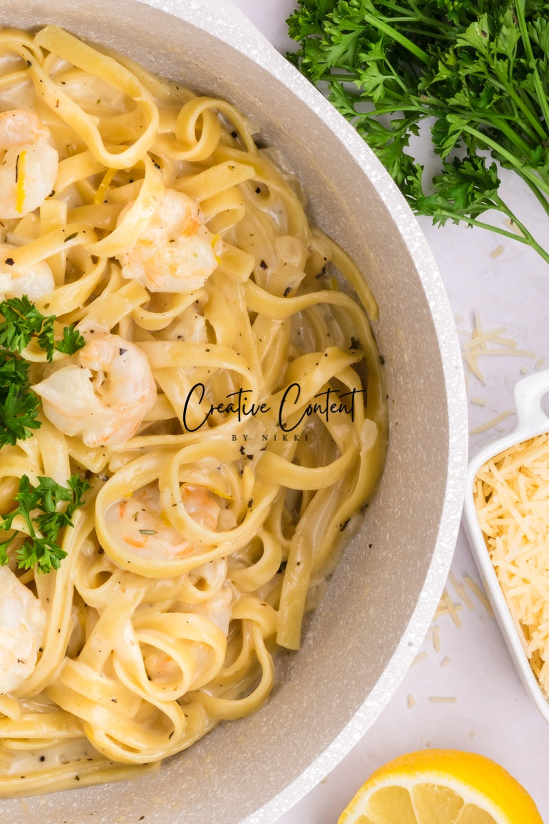 Creamy Shrimp Pasta - 1 of 2