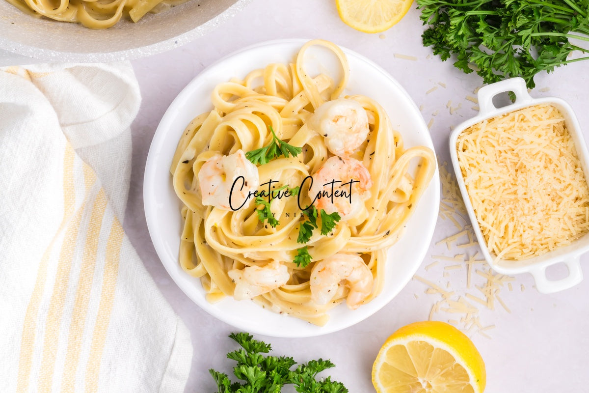 Creamy Shrimp Pasta - 1 of 2