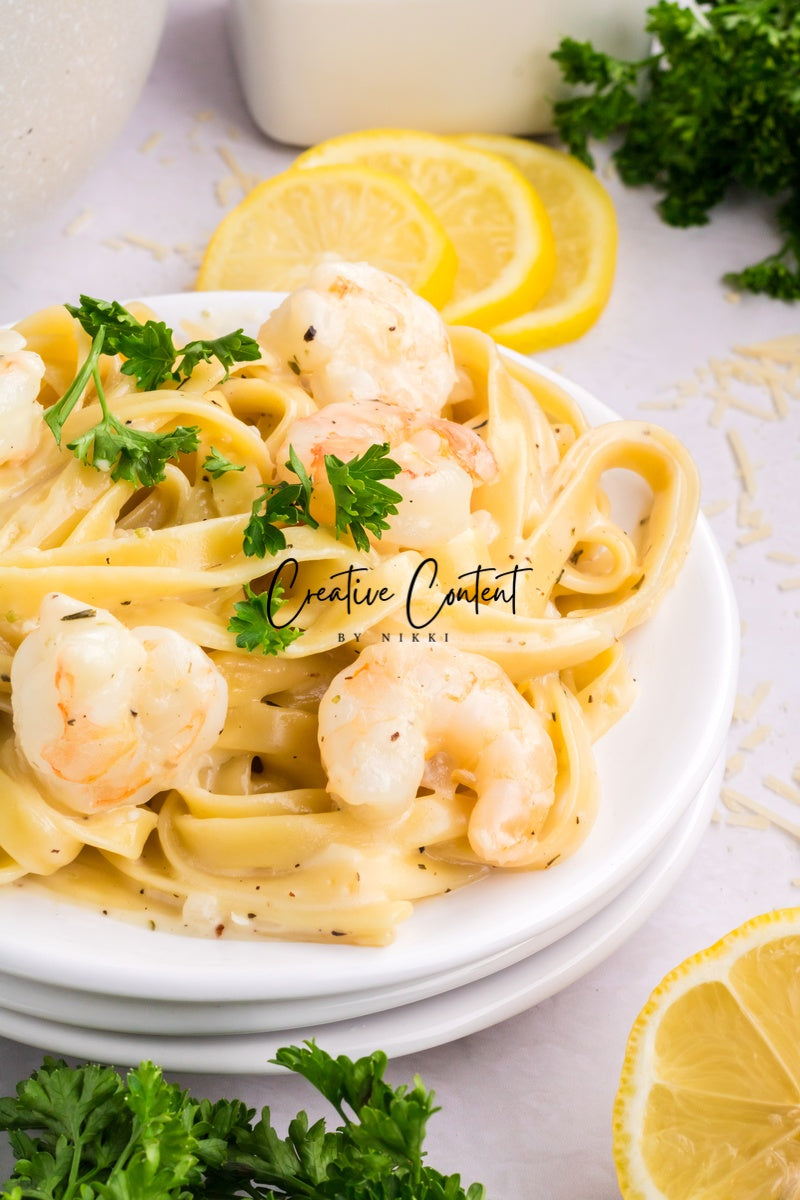 Creamy Shrimp Pasta - 1 of 2