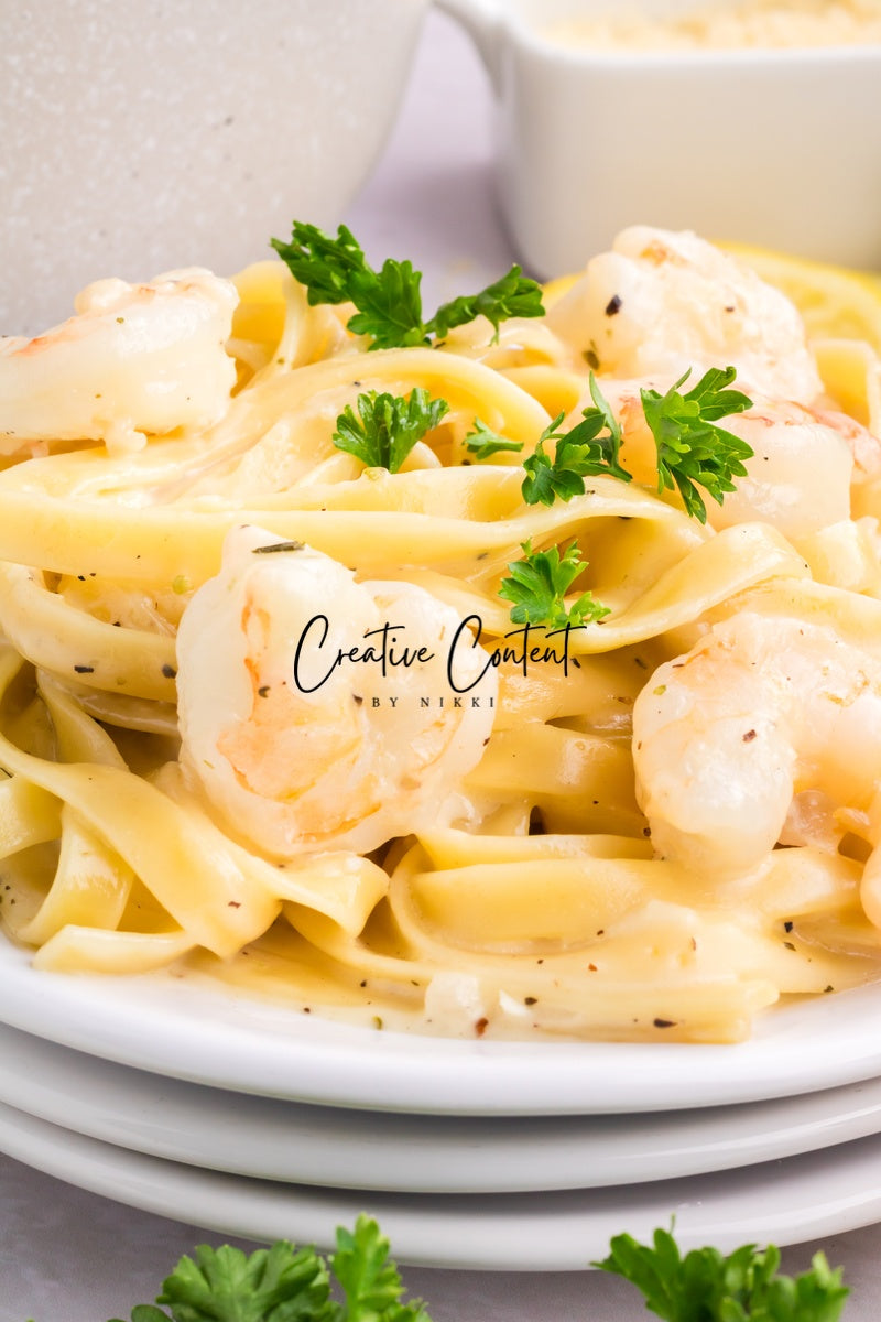 Creamy Shrimp Pasta - 1 of 2