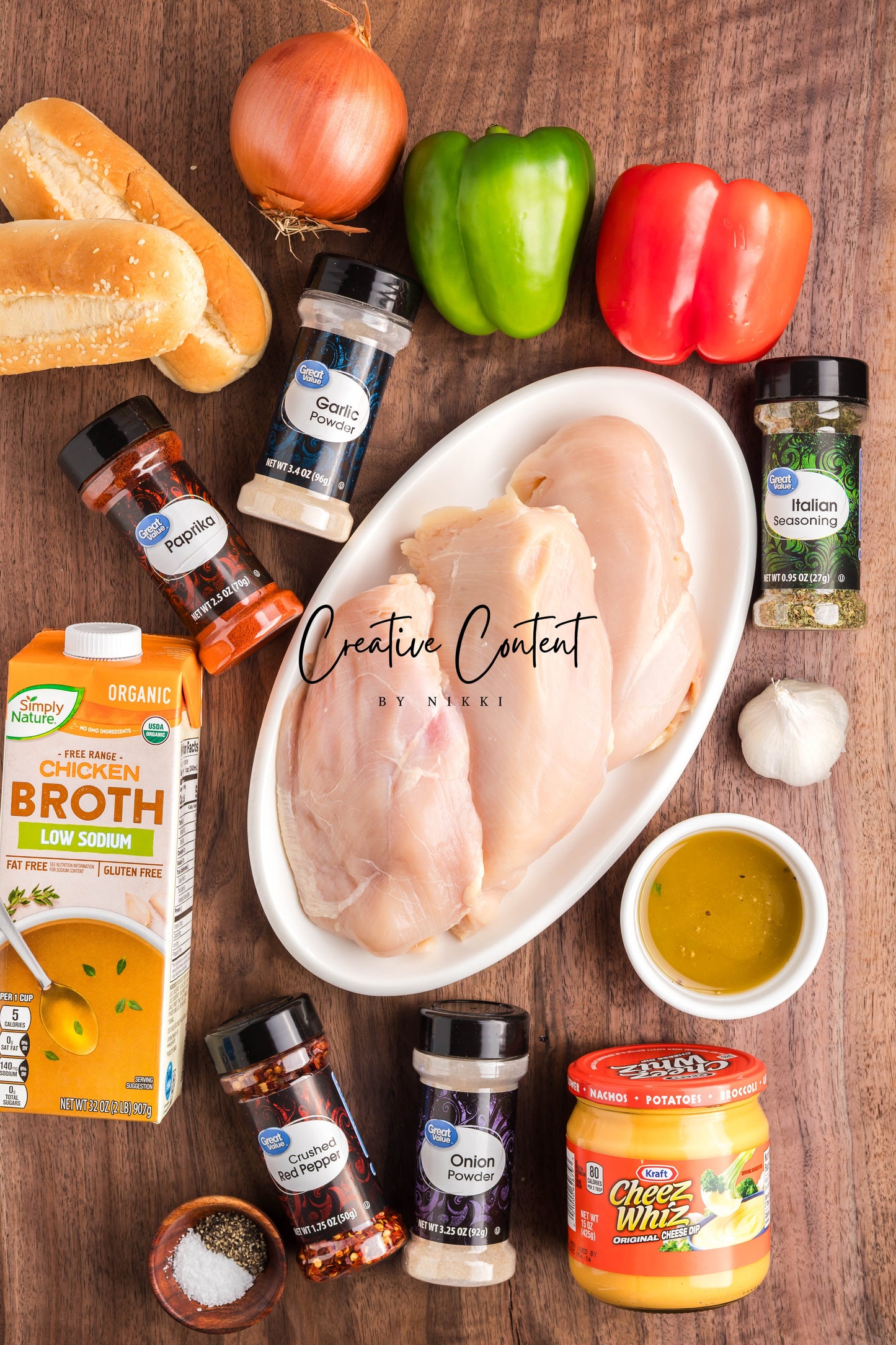 Crock Pot Chicken Philly Cheesesteak - Exclusive