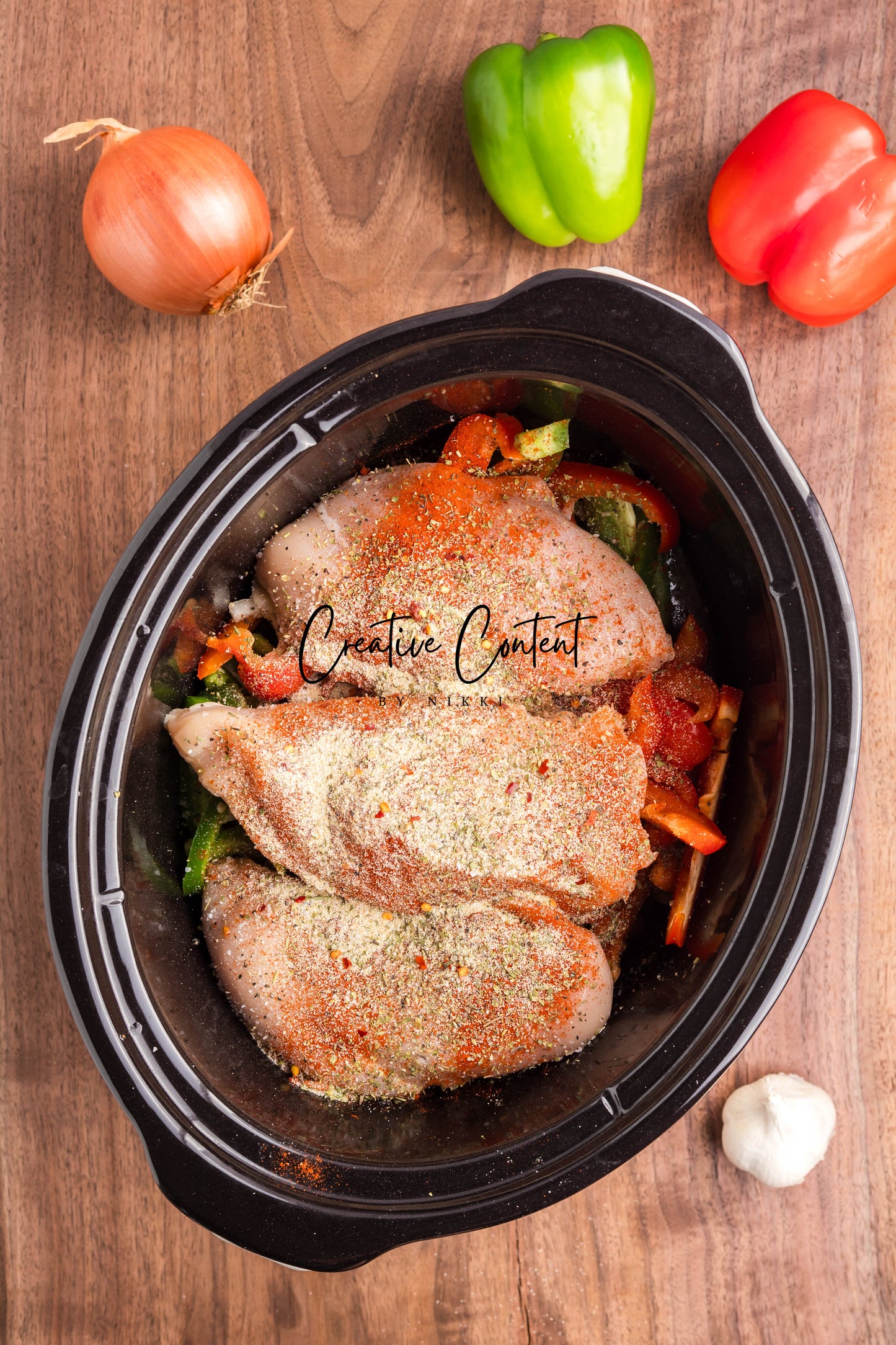 Crock Pot Chicken Philly Cheesesteak - Exclusive