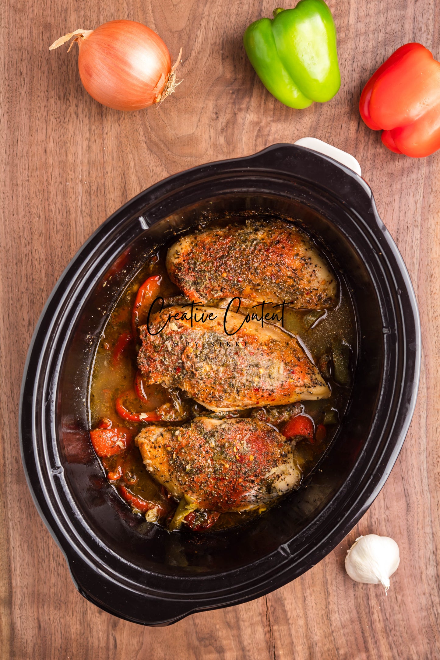 Crock Pot Chicken Philly Cheesesteak - Exclusive