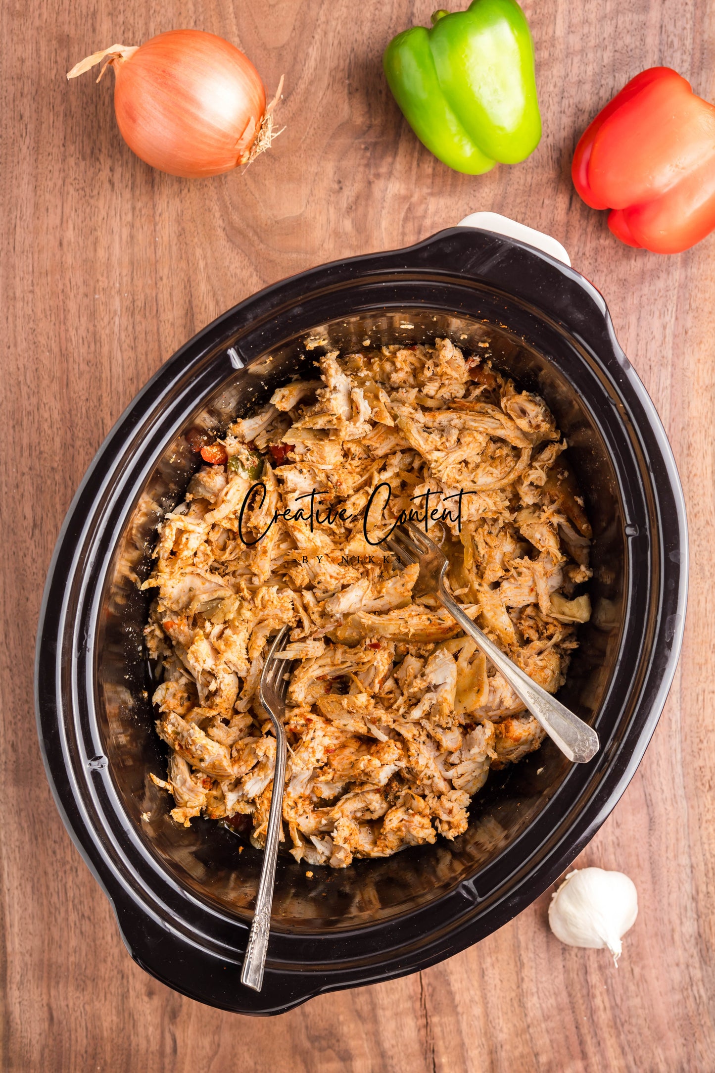 Crock Pot Chicken Philly Cheesesteak - Exclusive
