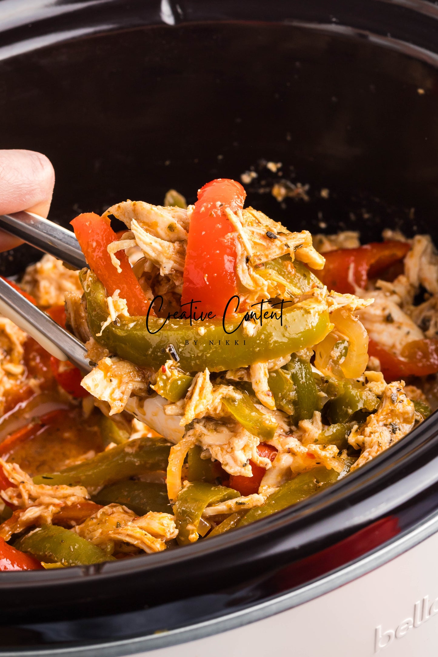 Crock Pot Chicken Philly Cheesesteak - Exclusive