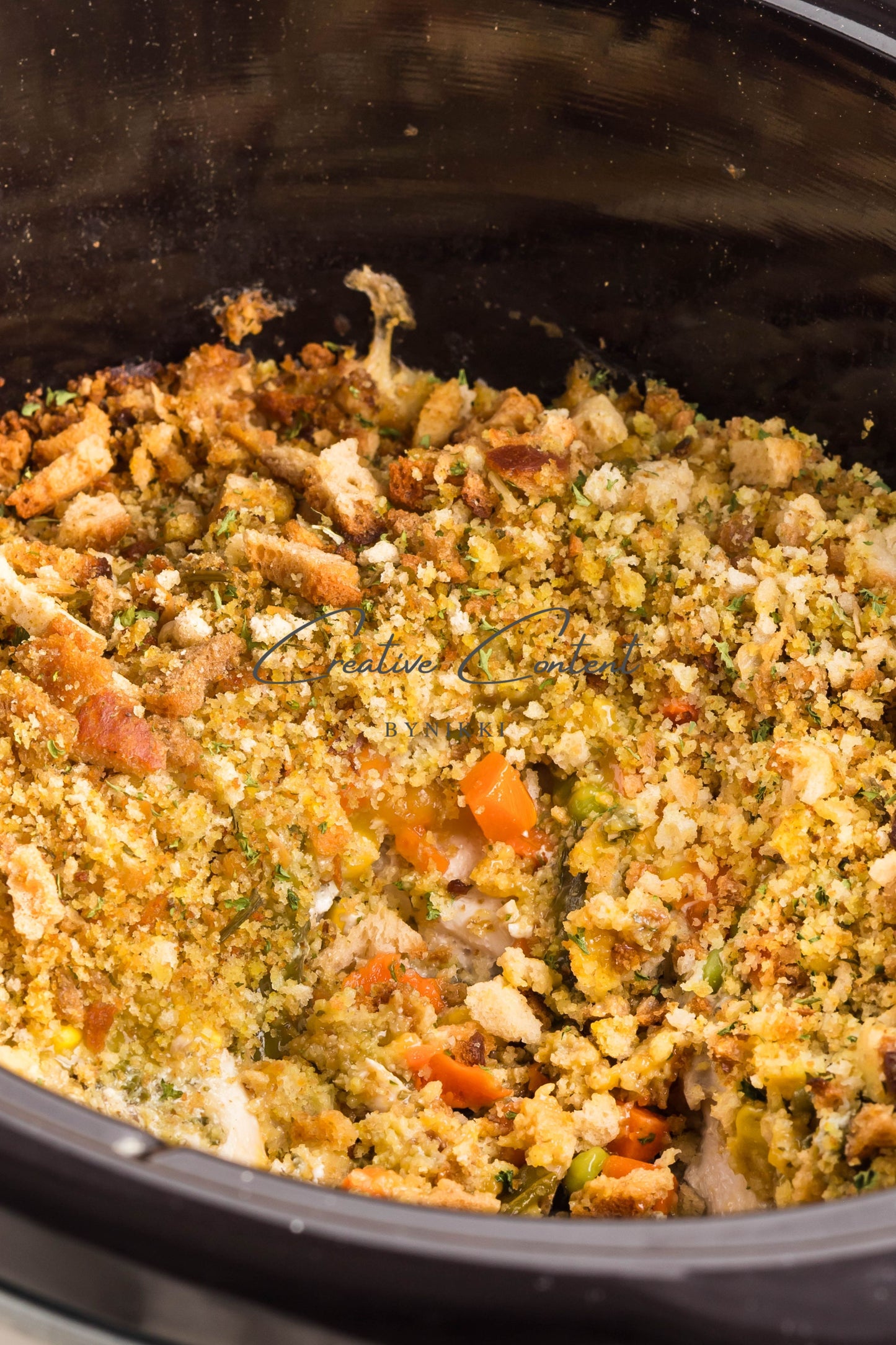 Crock Pot Chicken and Stuffing  -  Exclusive