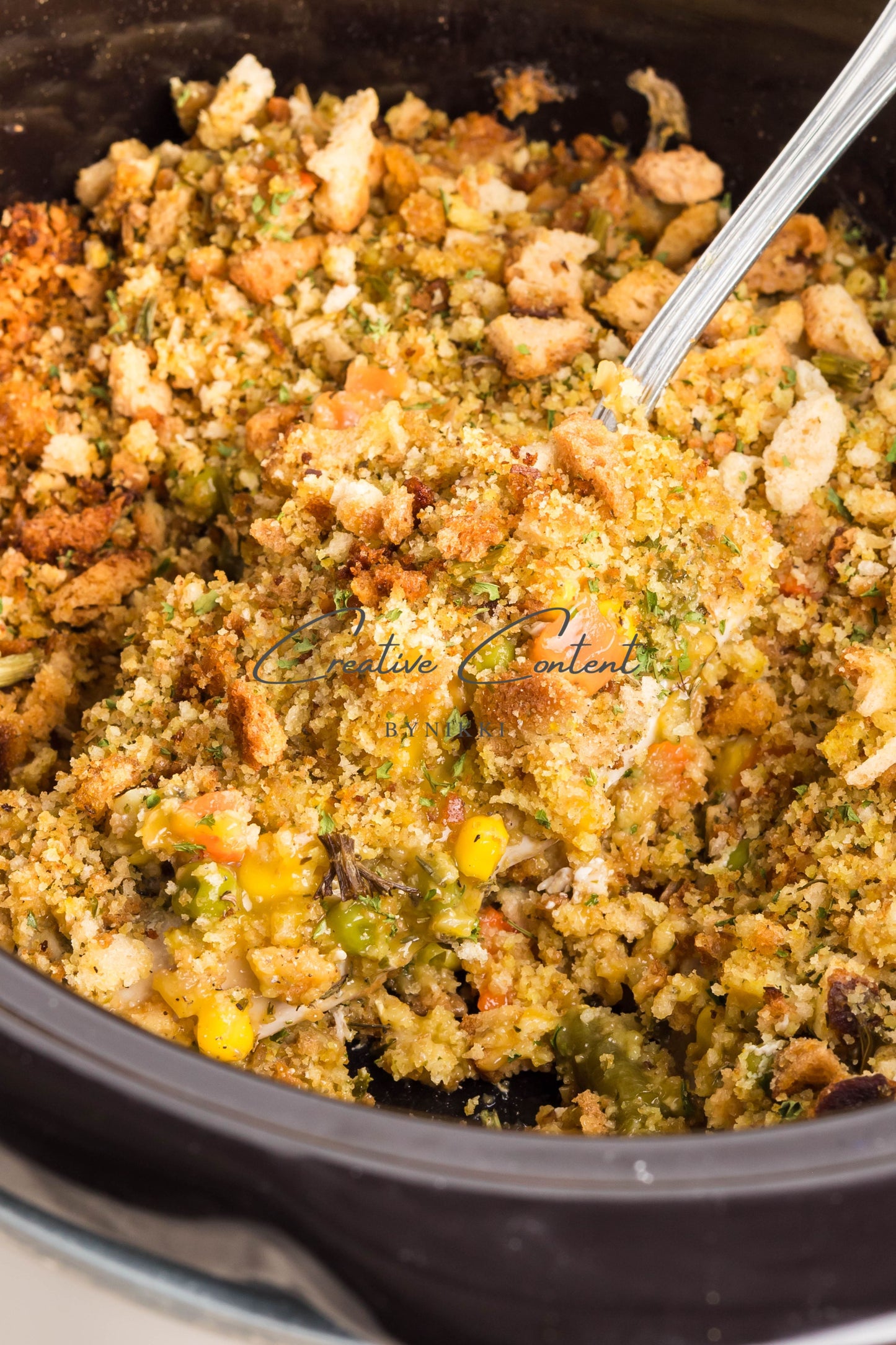 Crock Pot Chicken and Stuffing  -  Exclusive