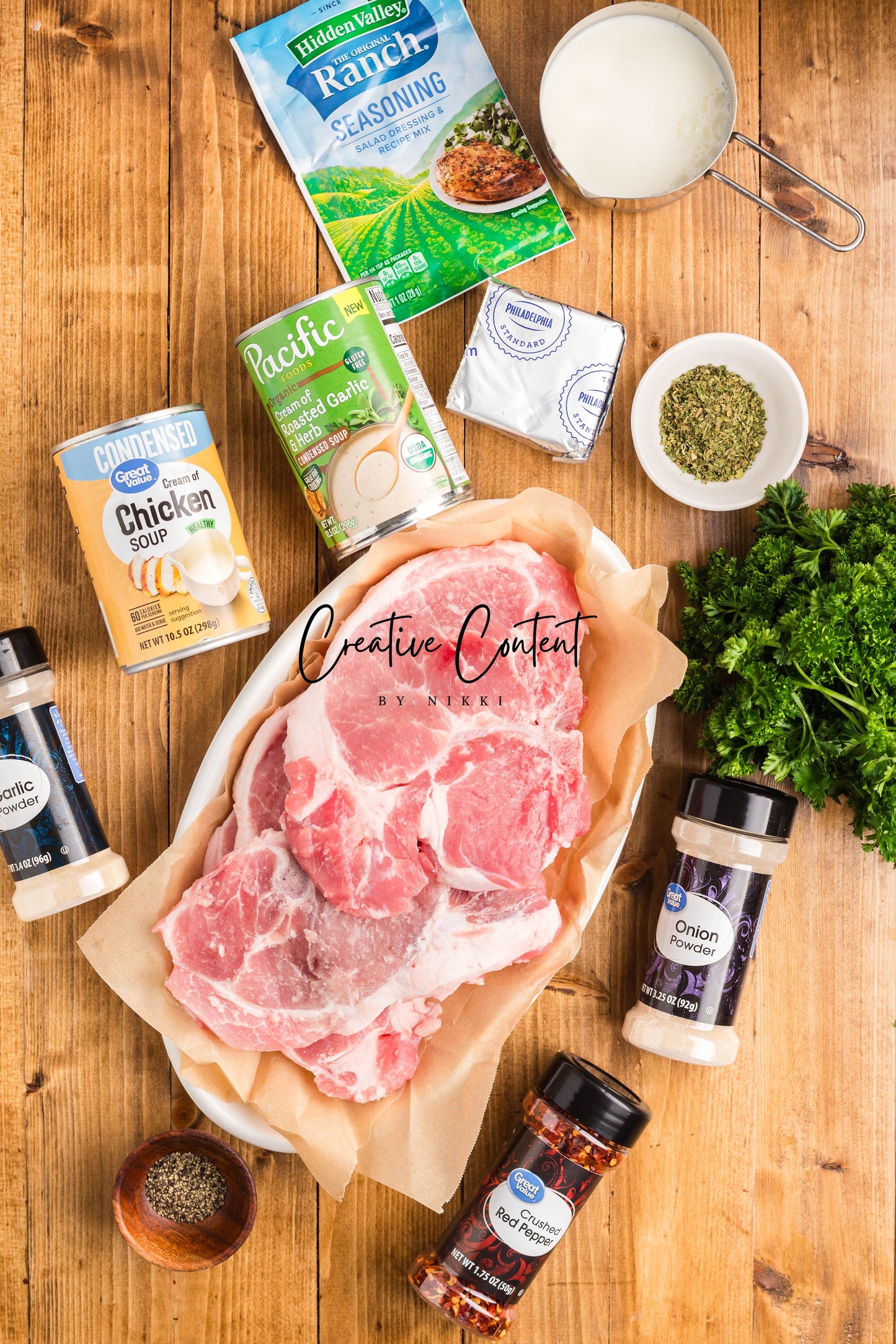 Crock Pot Creamy Ranch Pork Chops - Exclusive