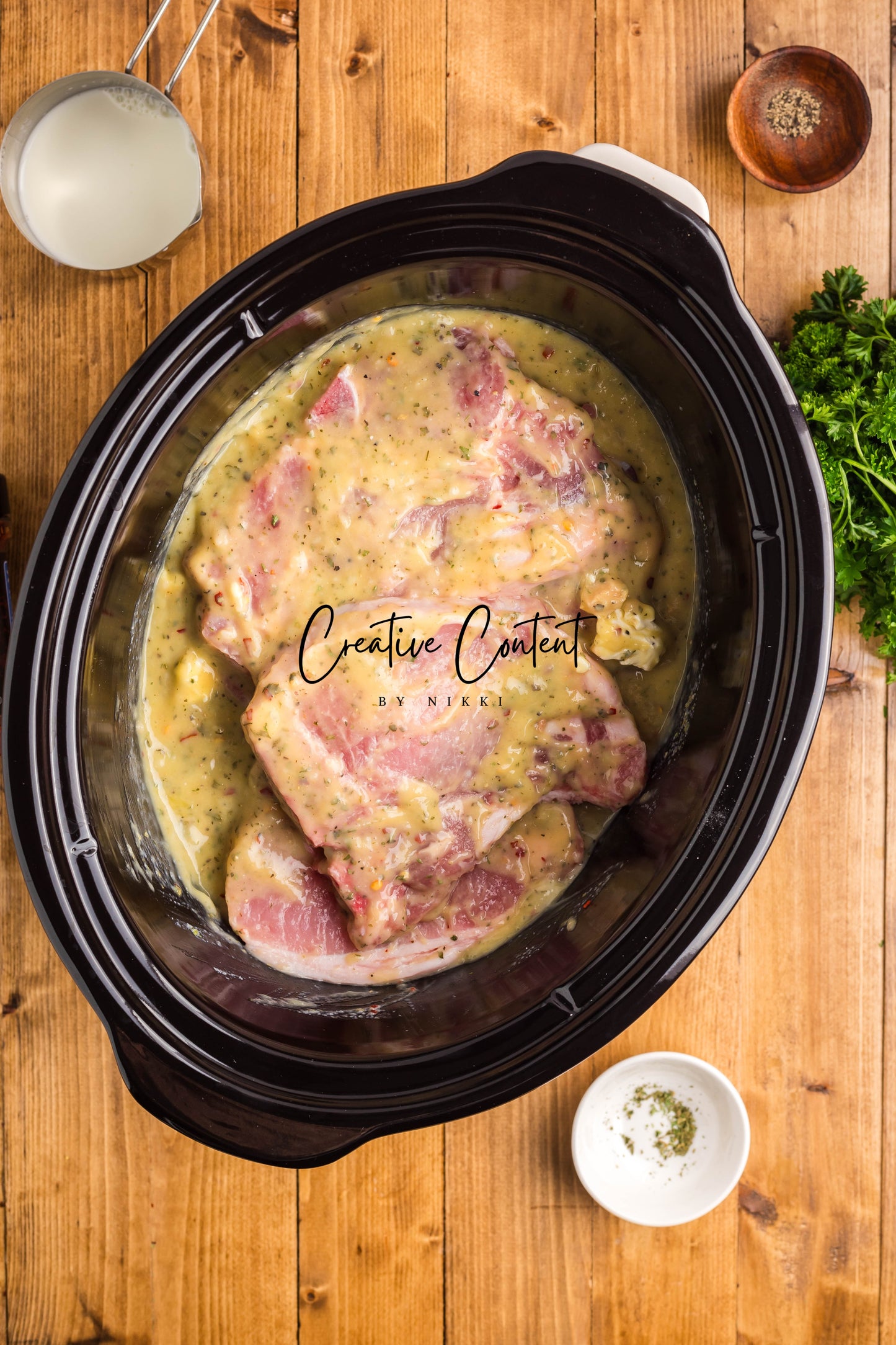 Crock Pot Creamy Ranch Pork Chops - Exclusive