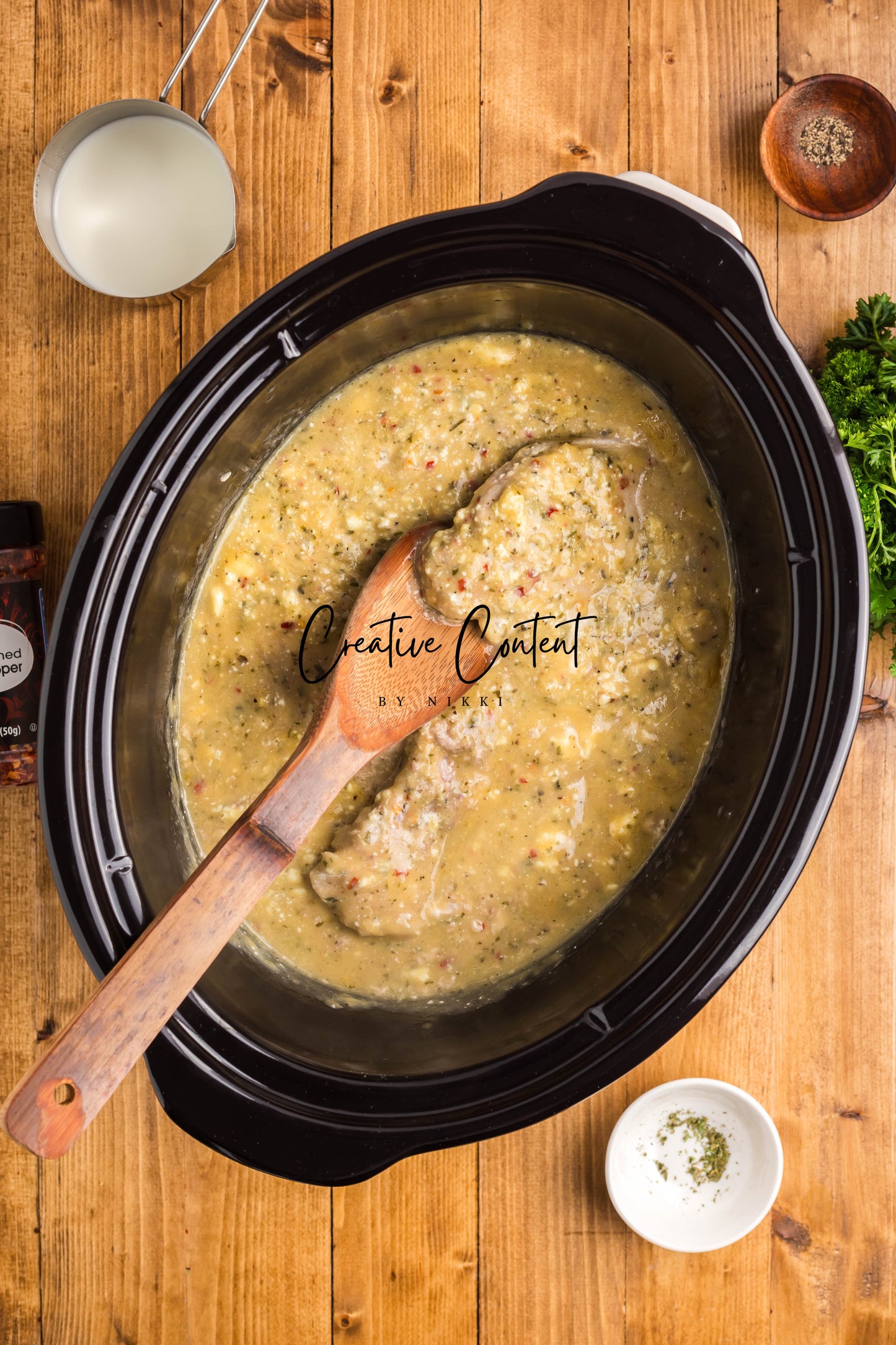 Crock Pot Creamy Ranch Pork Chops - Exclusive