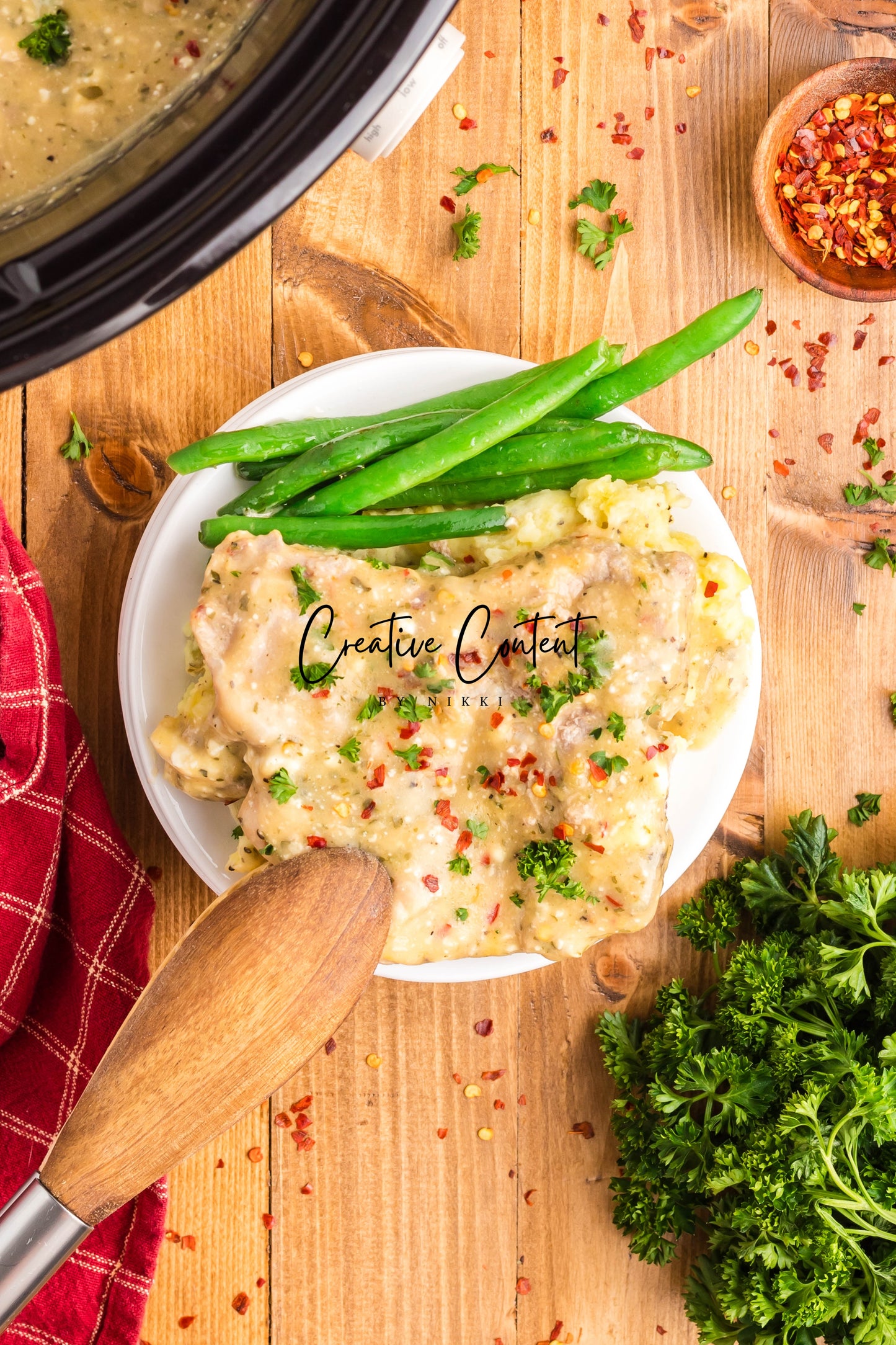 Crock Pot Creamy Ranch Pork Chops - Exclusive