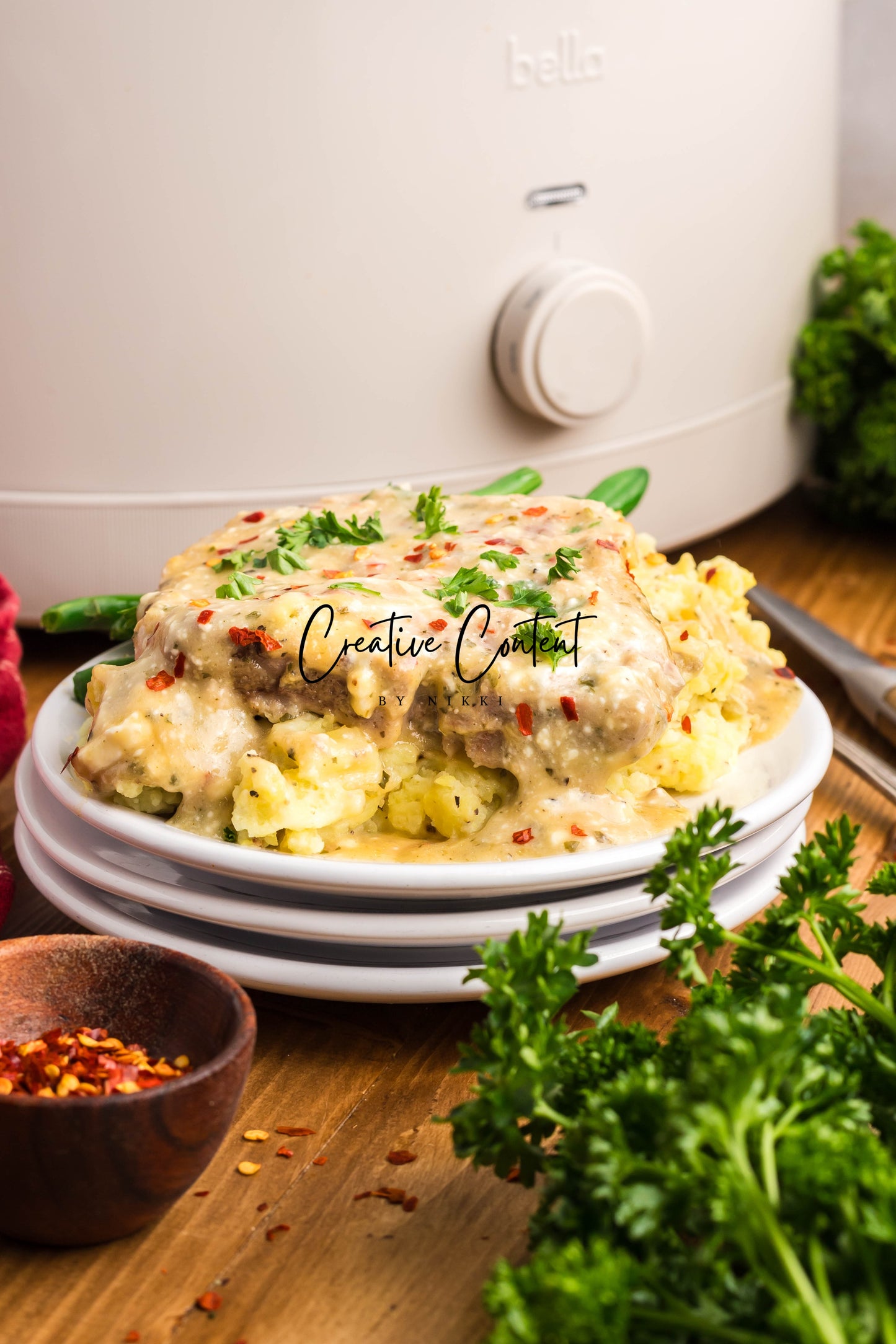 Crock Pot Creamy Ranch Pork Chops - Exclusive