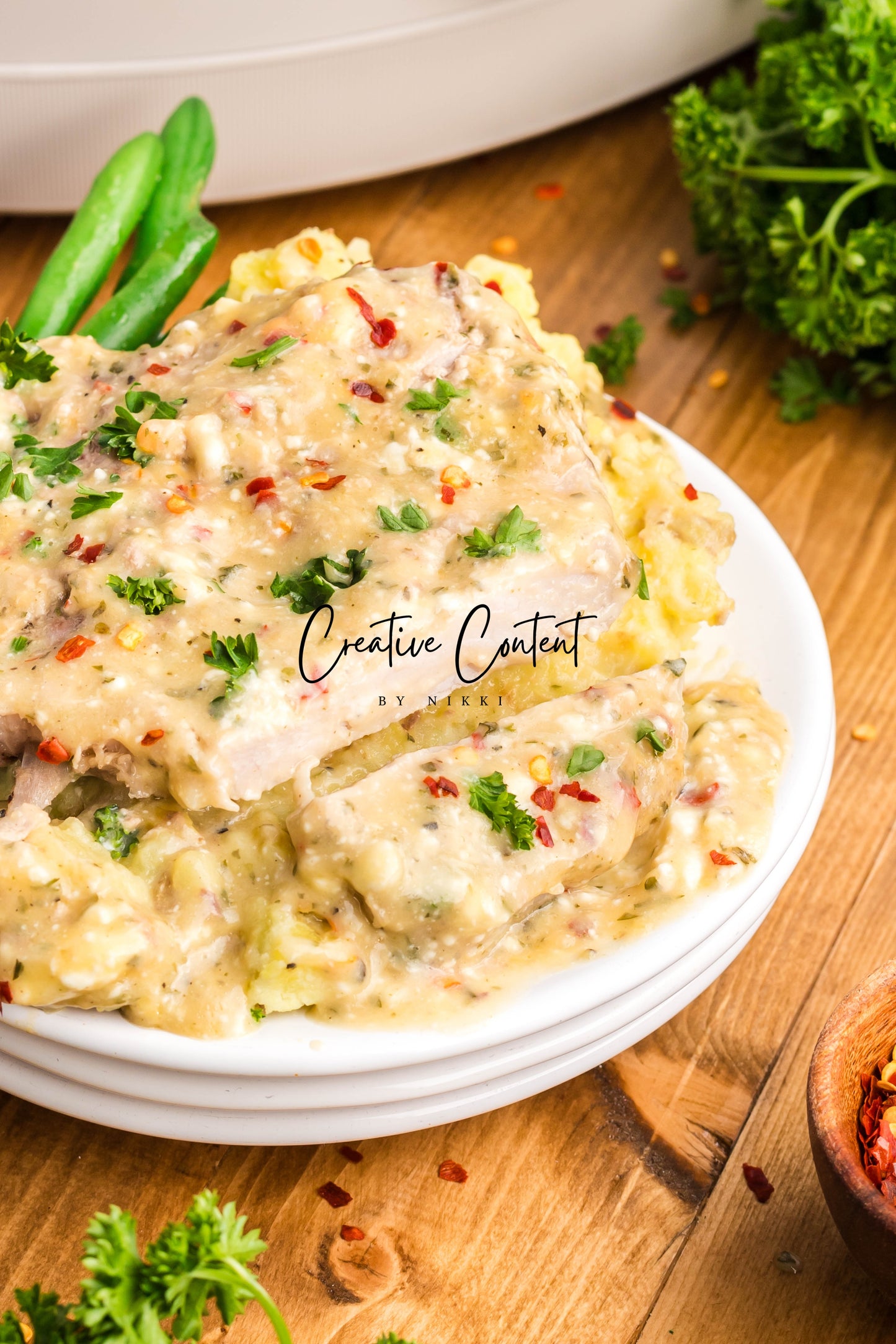 Crock Pot Creamy Ranch Pork Chops - Exclusive