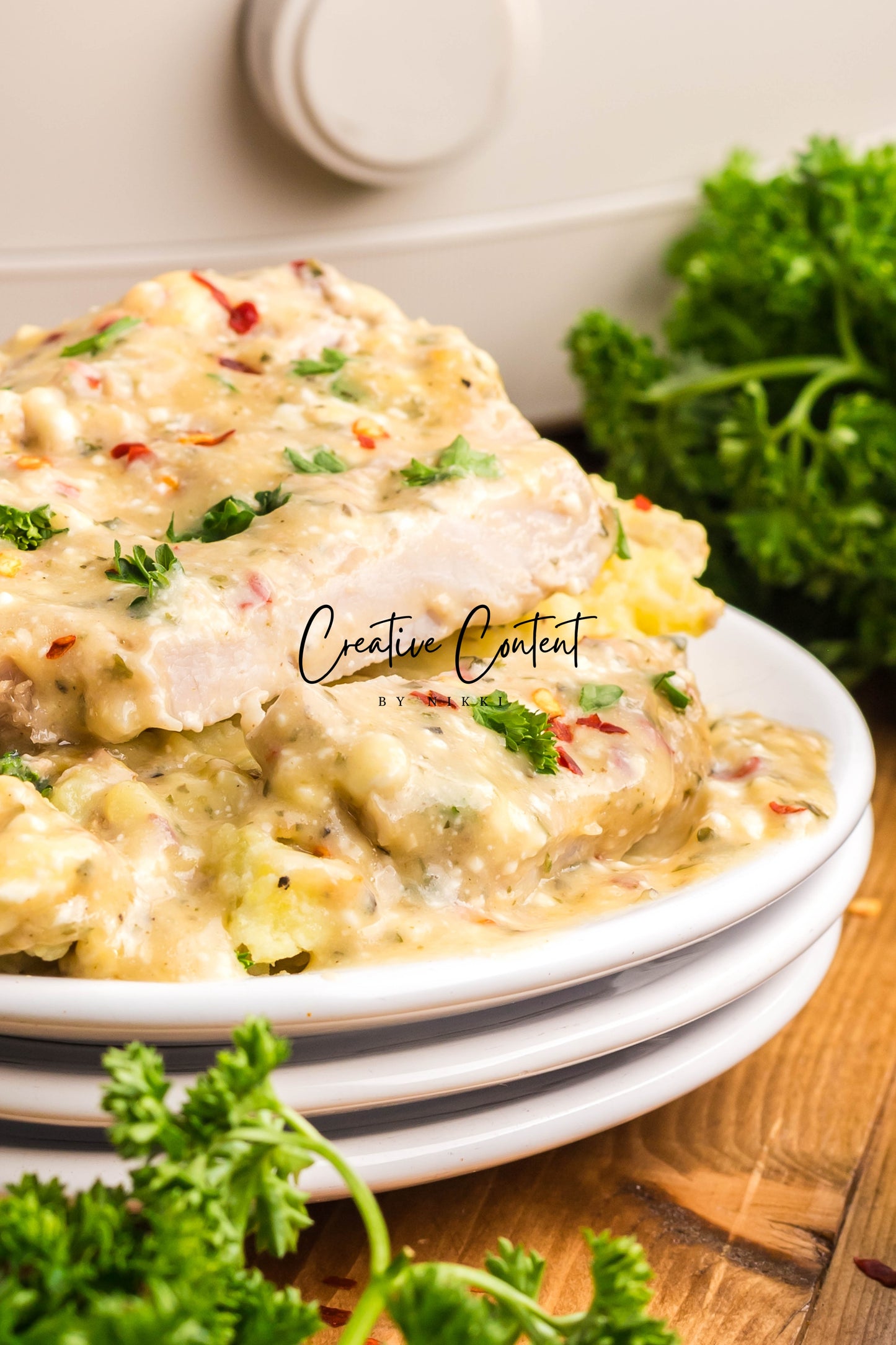 Crock Pot Creamy Ranch Pork Chops - Exclusive