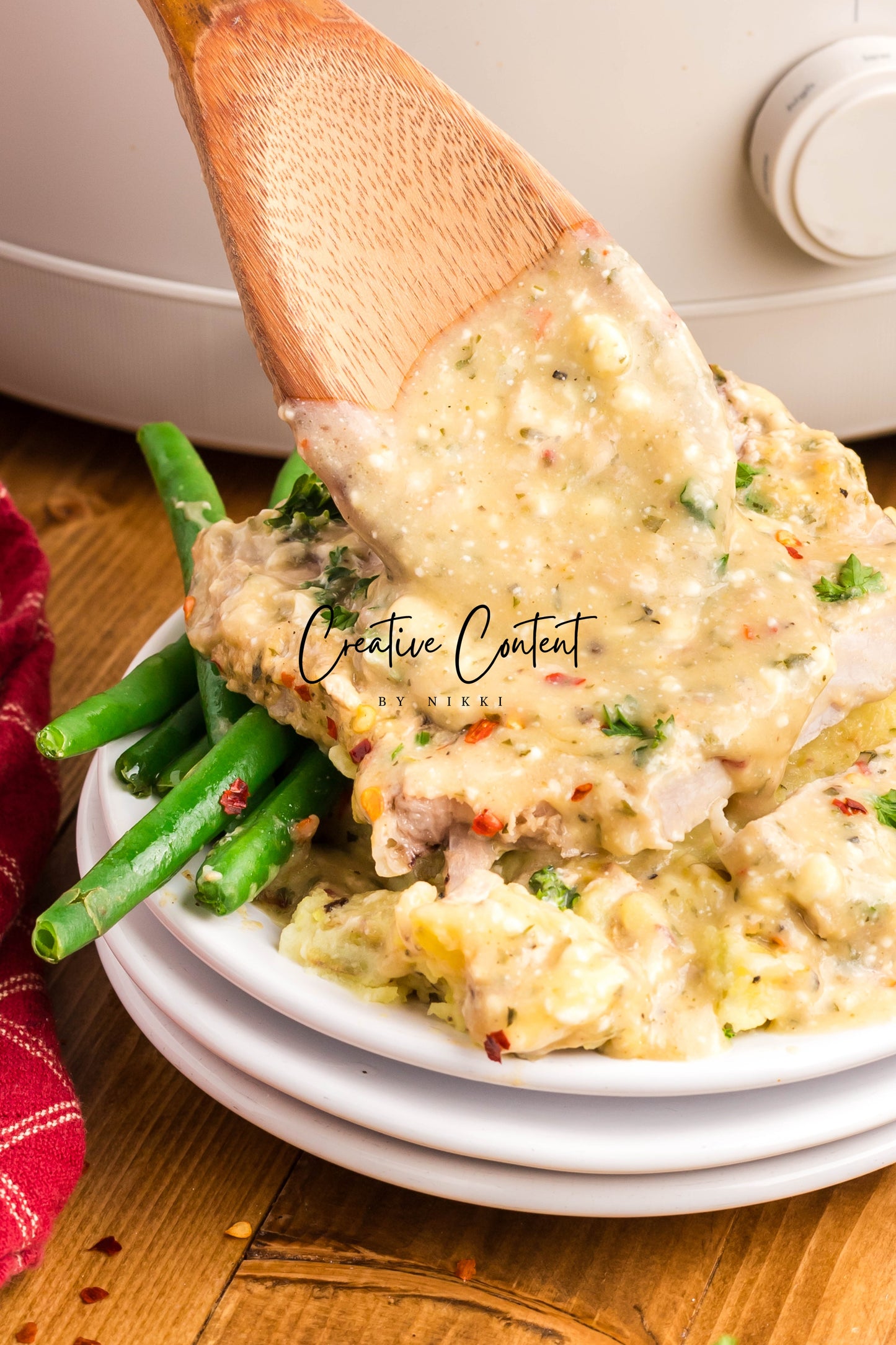 Crock Pot Creamy Ranch Pork Chops - Exclusive