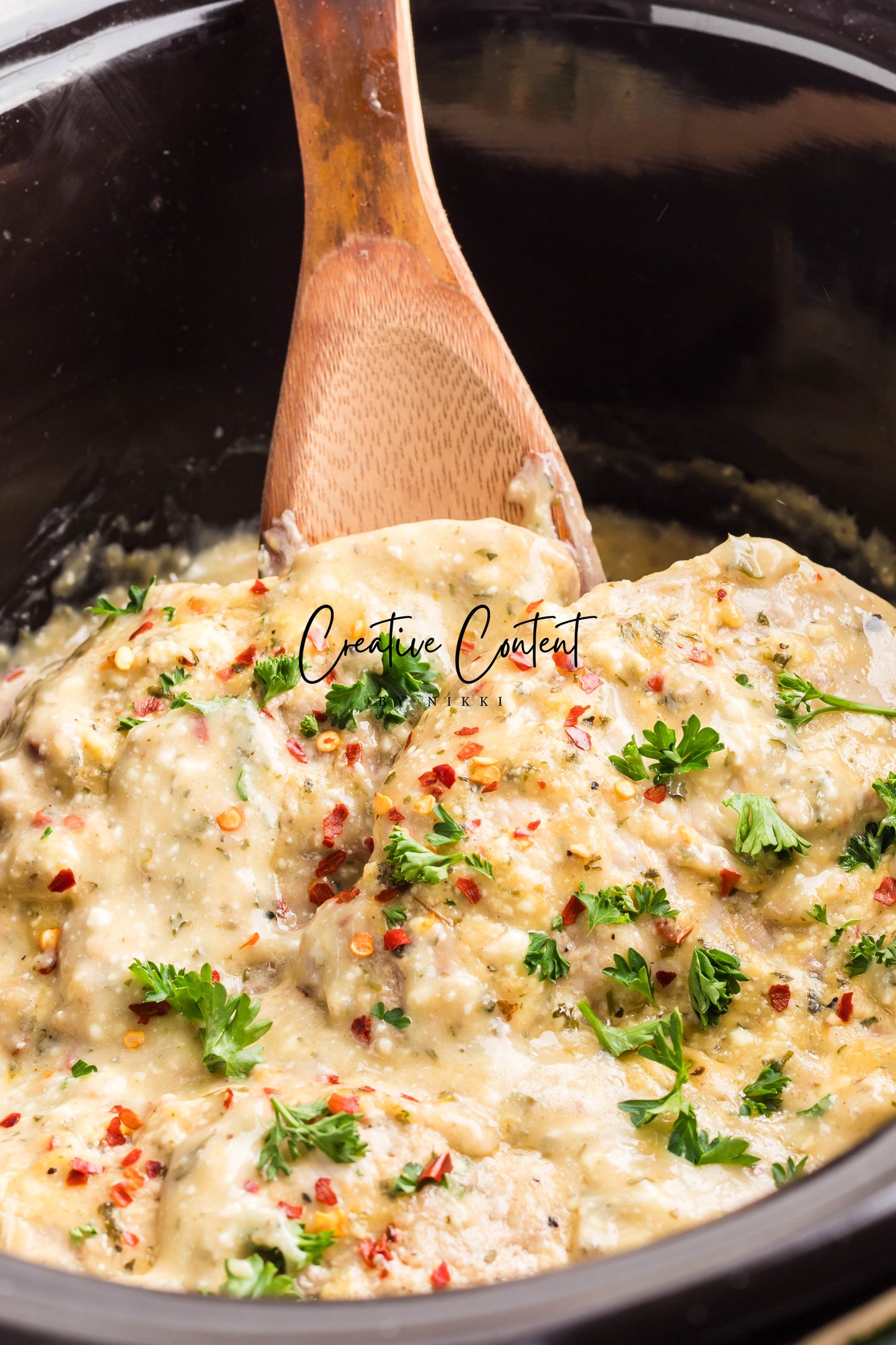 Crock Pot Creamy Ranch Pork Chops - Exclusive