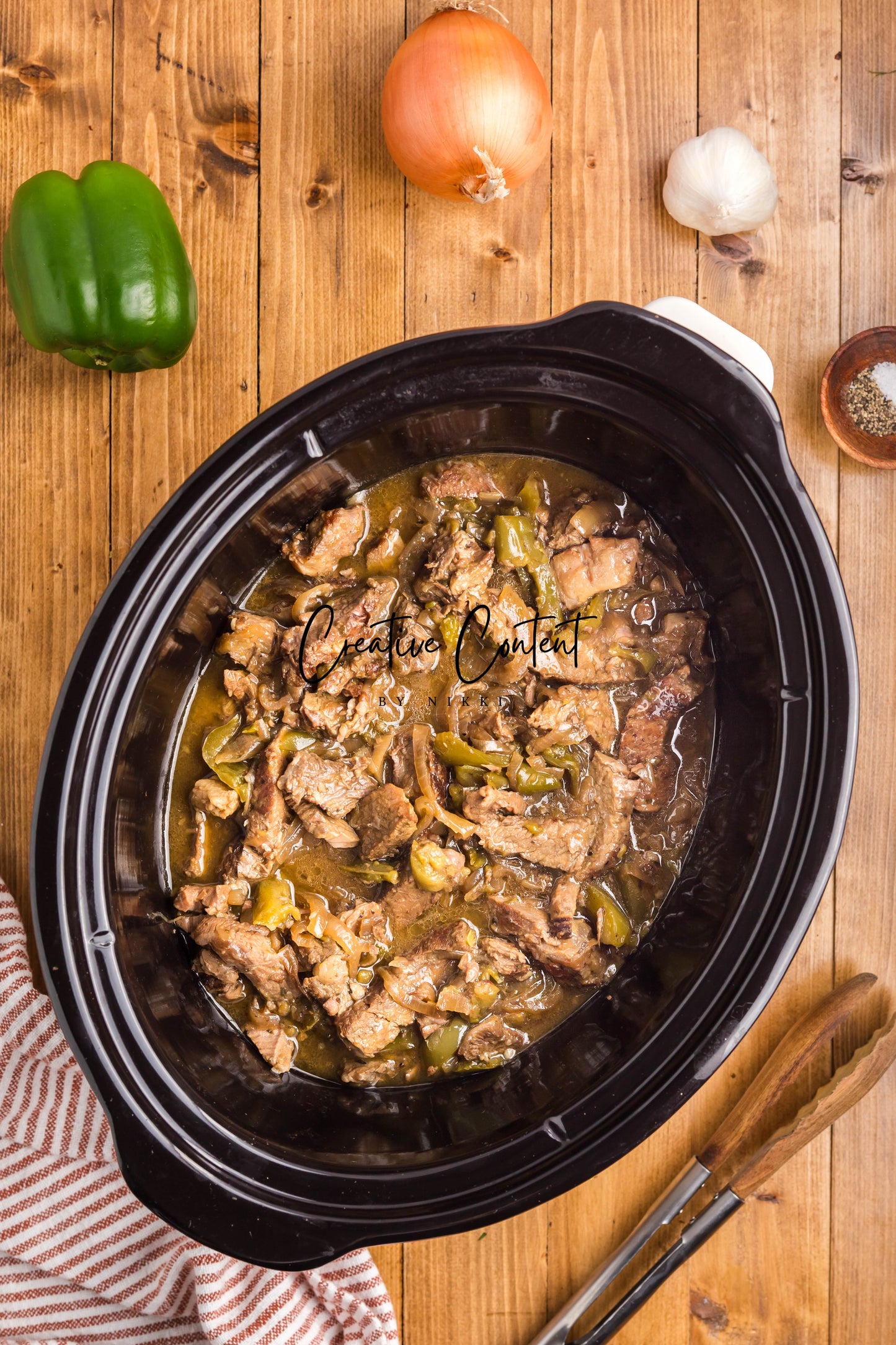 Crock Pot Philly Cheesesteak - Exclusive