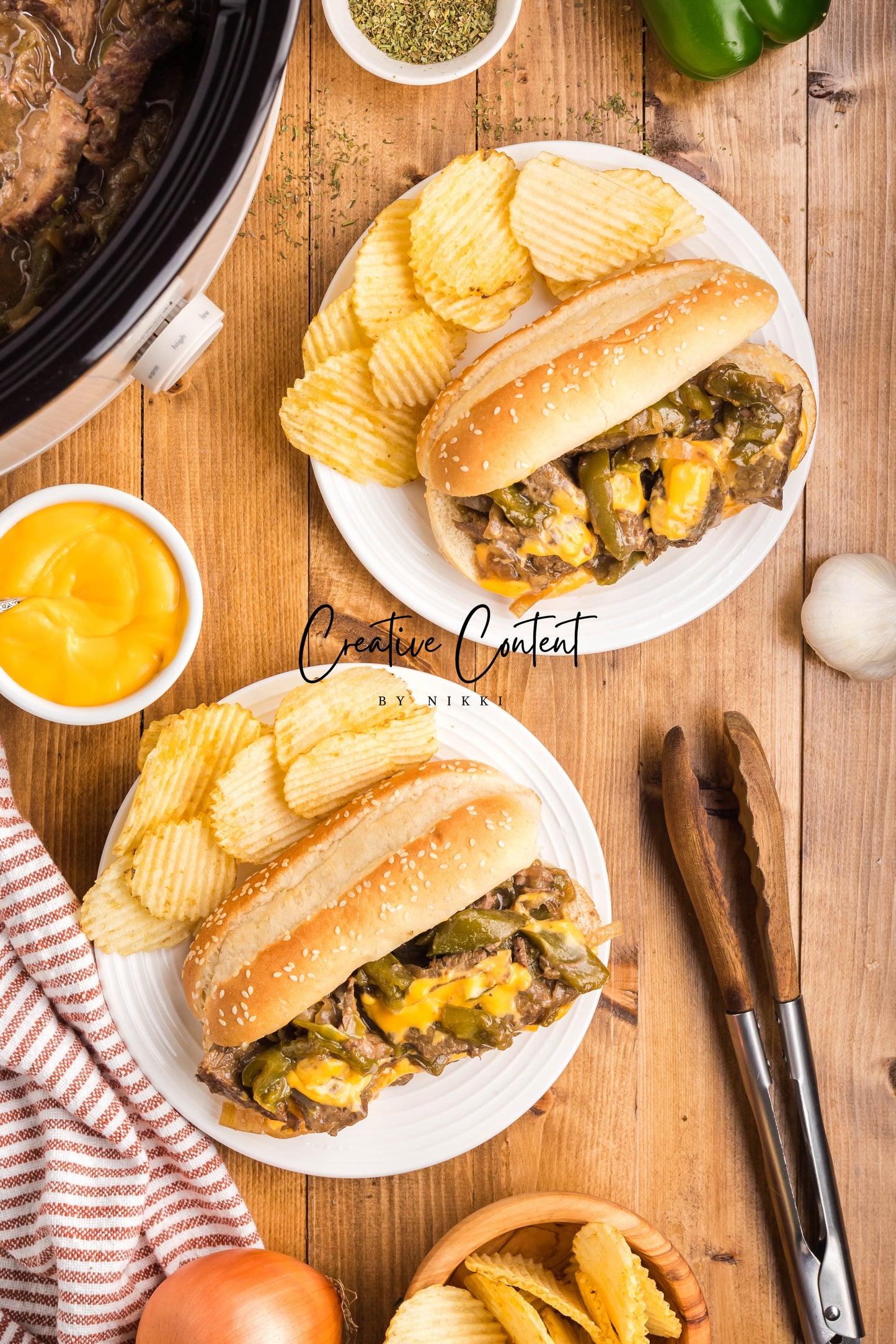 Crock Pot Philly Cheesesteak - Exclusive