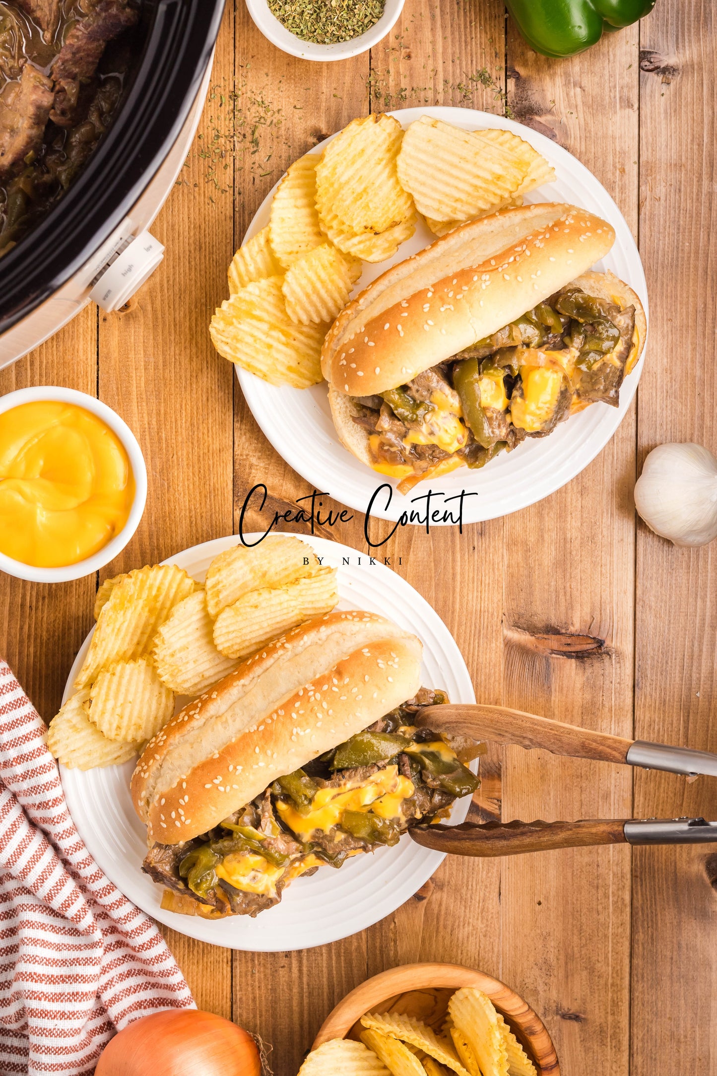 Crock Pot Philly Cheesesteak - Exclusive