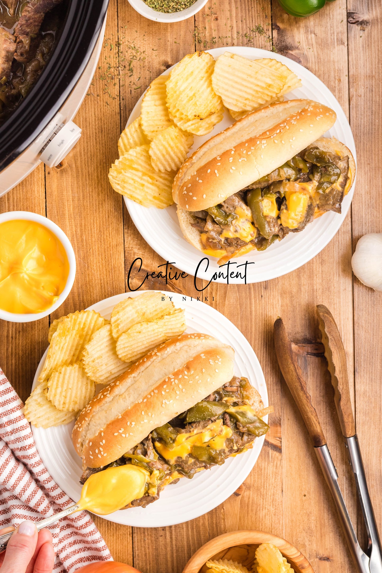 Crock Pot Philly Cheesesteak - Exclusive