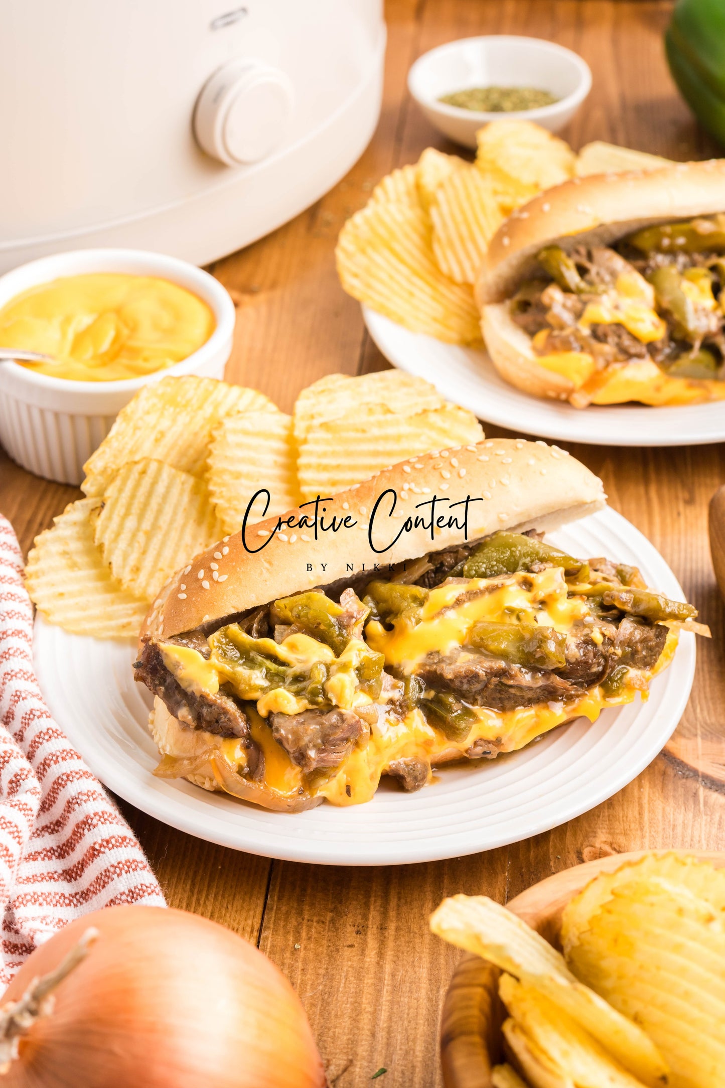 Crock Pot Philly Cheesesteak - Exclusive